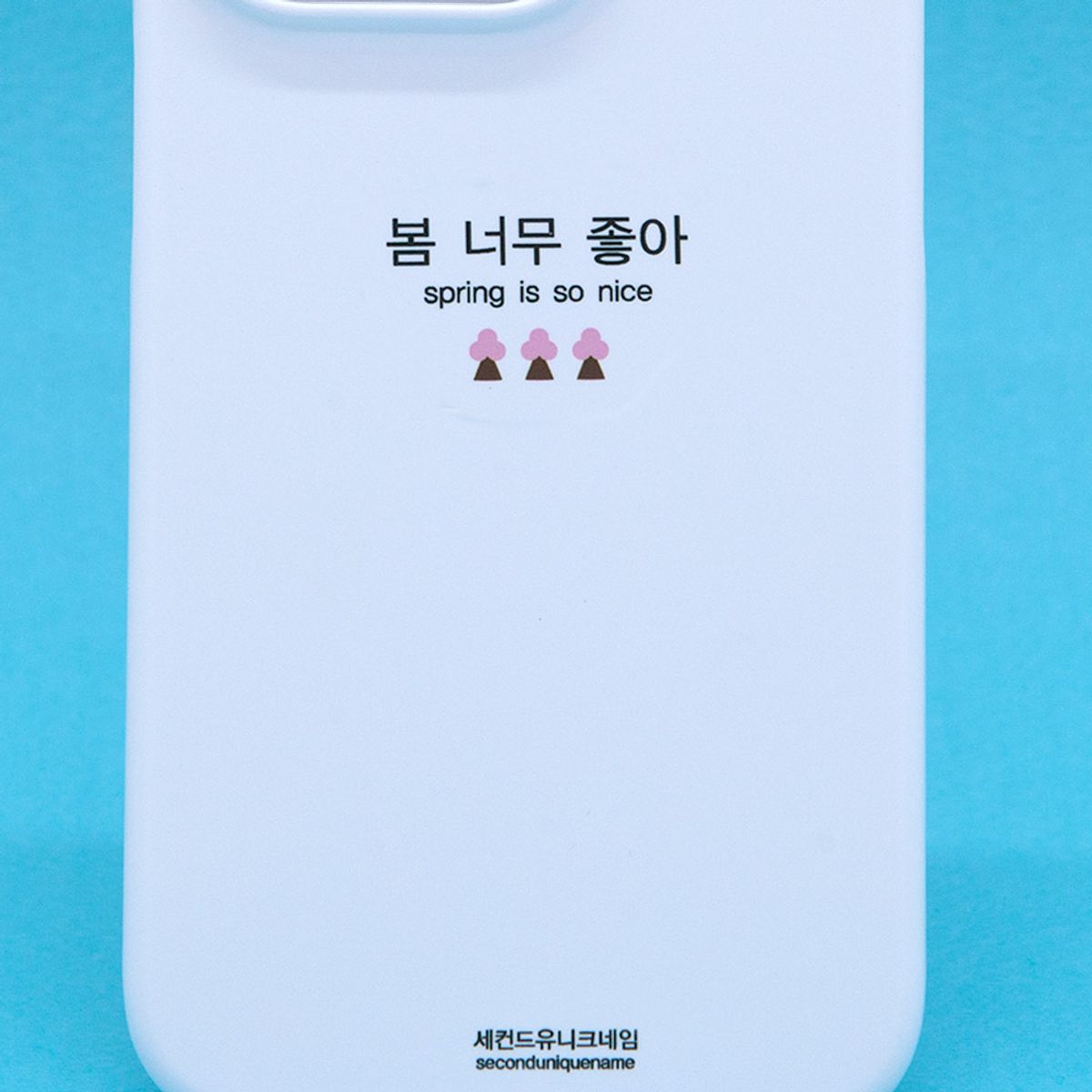 세컨드유니크네임(SECOND UNIQUE NAME) SUN CASE GRAPHIC WORD SPRING