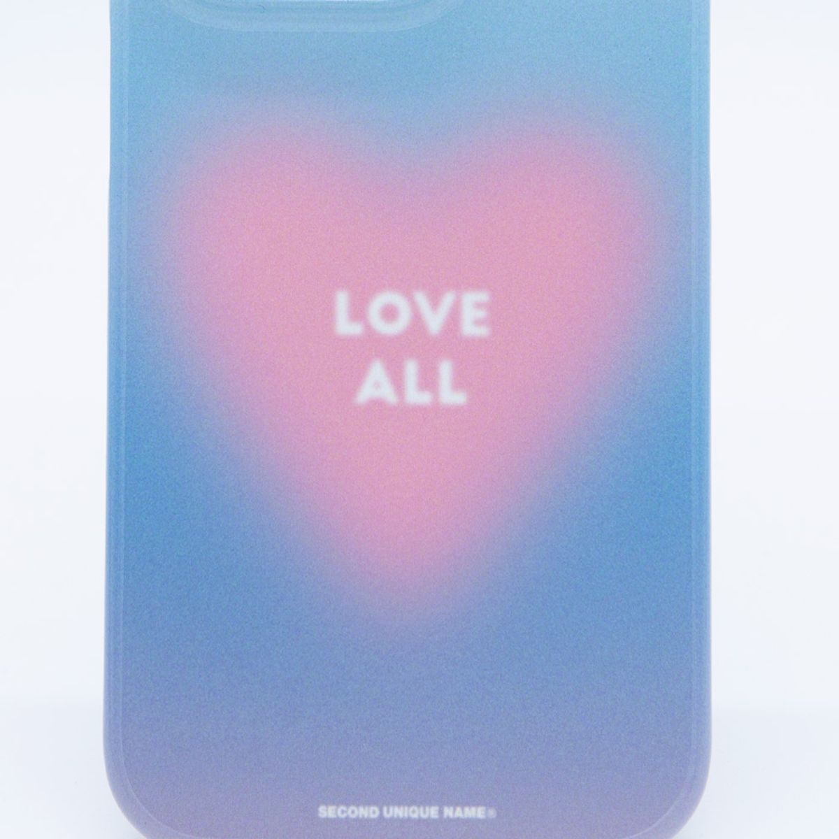 세컨드유니크네임(SECOND UNIQUE NAME) SUN CASE GRAPHIC LOVE ALL BLUE