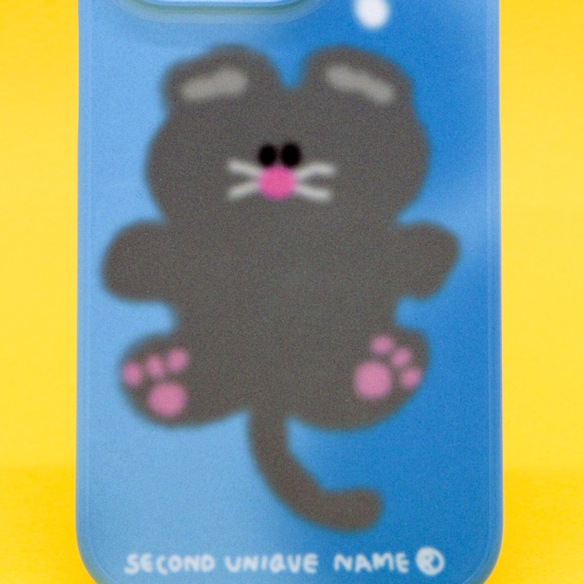 세컨드유니크네임(SECOND UNIQUE NAME) SUN CASE GRAPHIC CAT WITH MOUSE