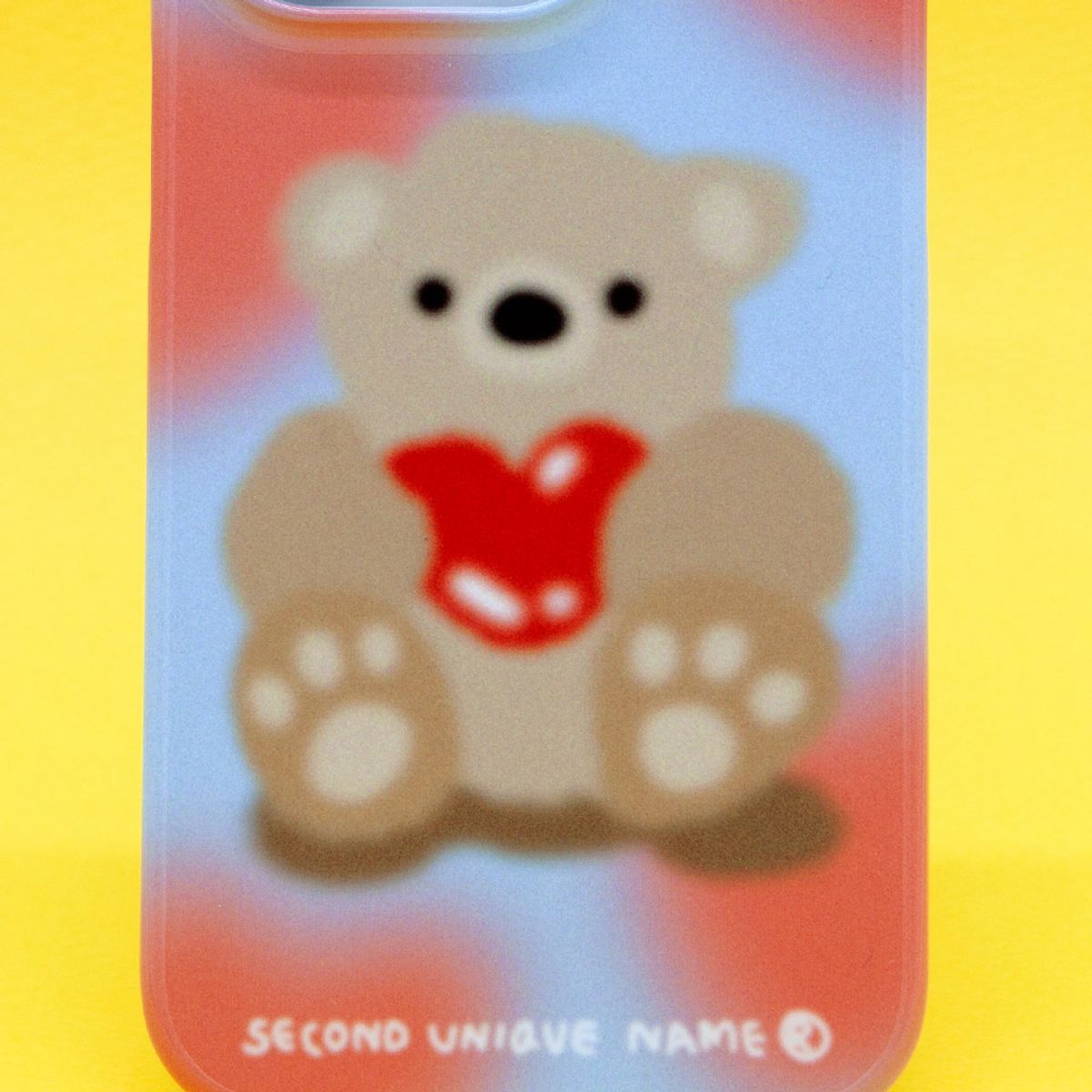 세컨드유니크네임(SECOND UNIQUE NAME) SUN CASE GRAPHIC LOVE BEAR