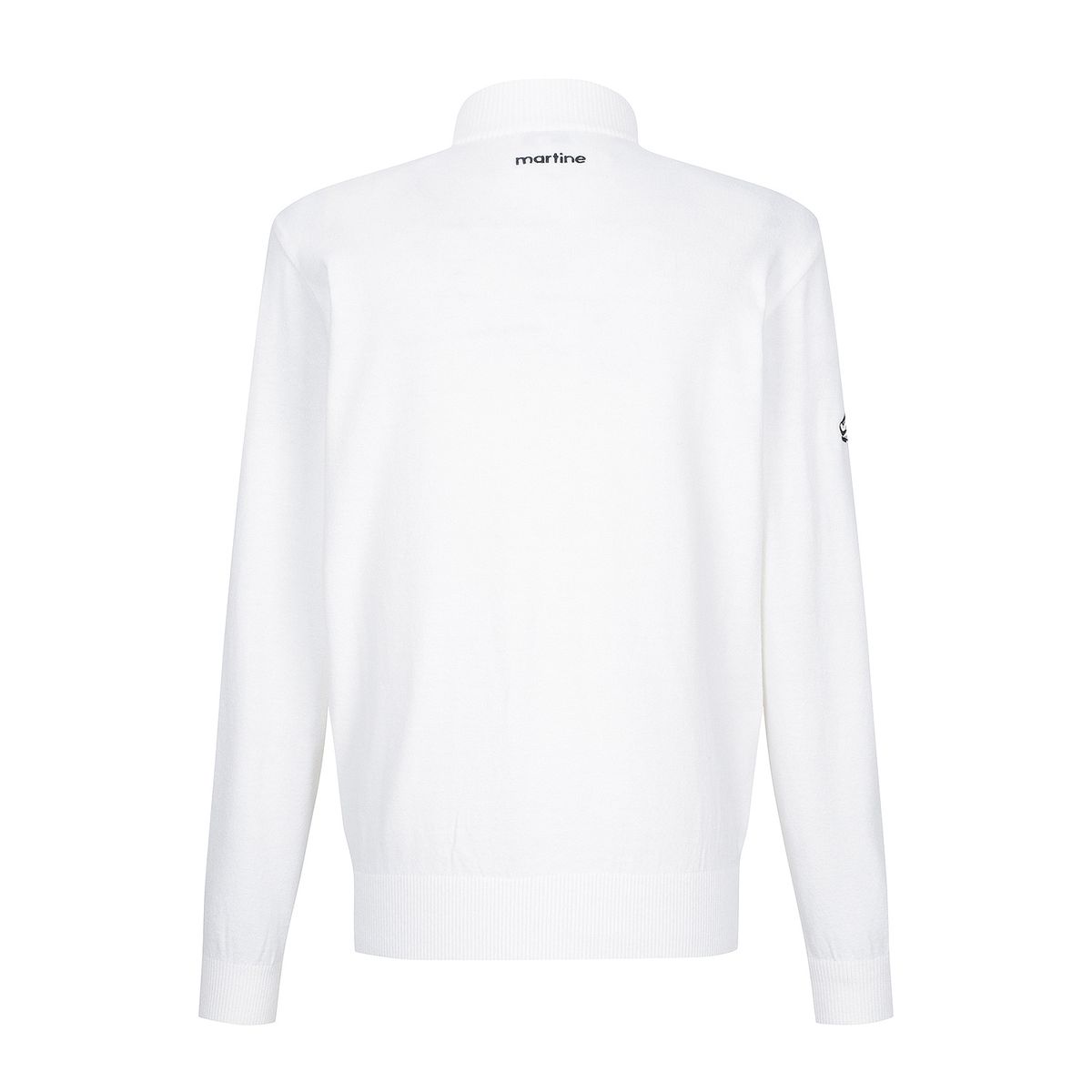 마틴골프(MARTINE GOLF) Color Matching Zip-up Swearter_O/White (Men)