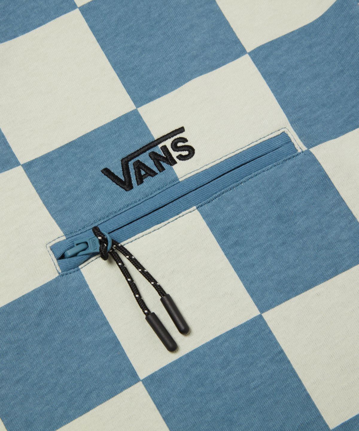 반스(VANS) 체커 반소매 티셔츠 - 코펜 블루 체크 / VN000GR8CSC1