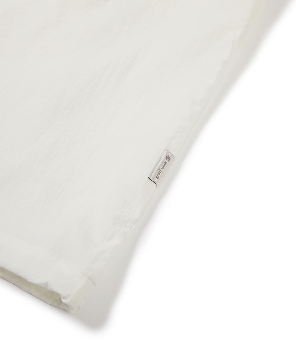 스노우피크 어패럴(SNOWPEAK APPAREL) 루트 후드 반팔 아노락 Ivory (S24MURAN65)