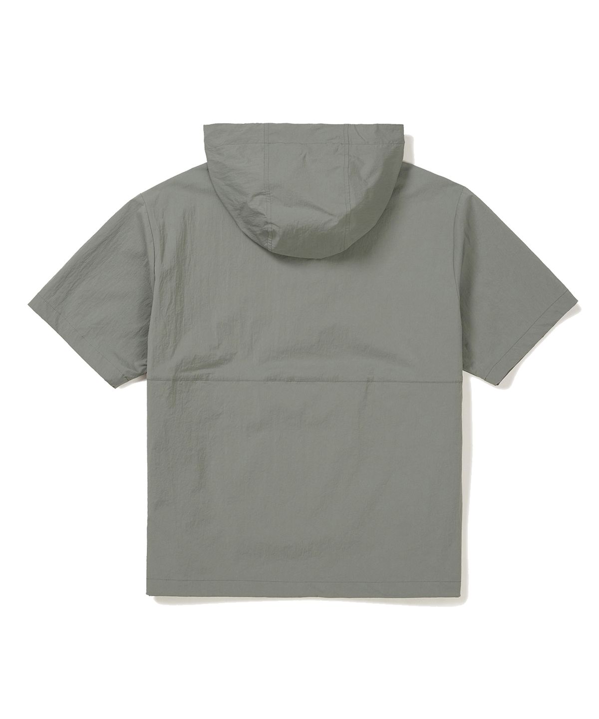 스노우피크 어패럴(SNOWPEAK APPAREL) 루트 후드 반팔 아노락 Light Khaki (S24MURAN65)