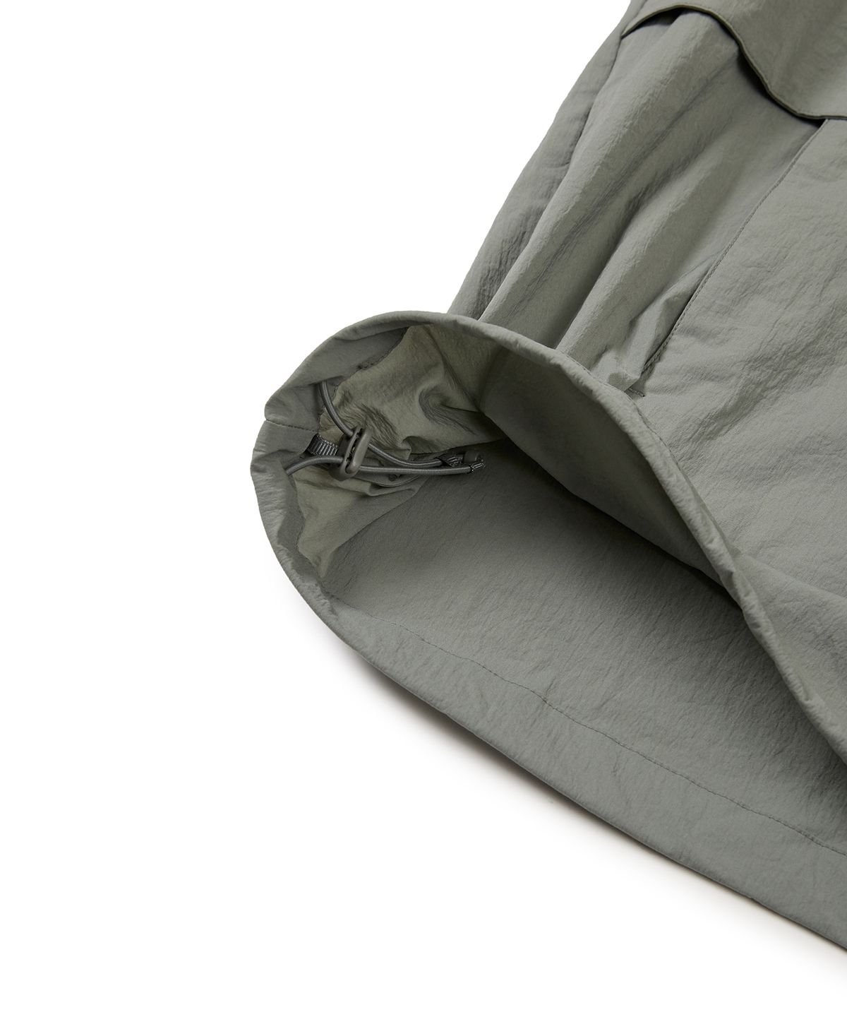 스노우피크 어패럴(SNOWPEAK APPAREL) 루트 후드 반팔 아노락 Light Khaki (S24MURAN65)