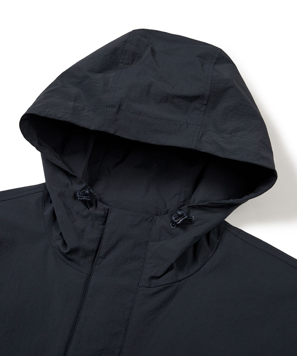 스노우피크 어패럴(SNOWPEAK APPAREL) 루트 후드 반팔 아노락 Navy (S24MURAN65)