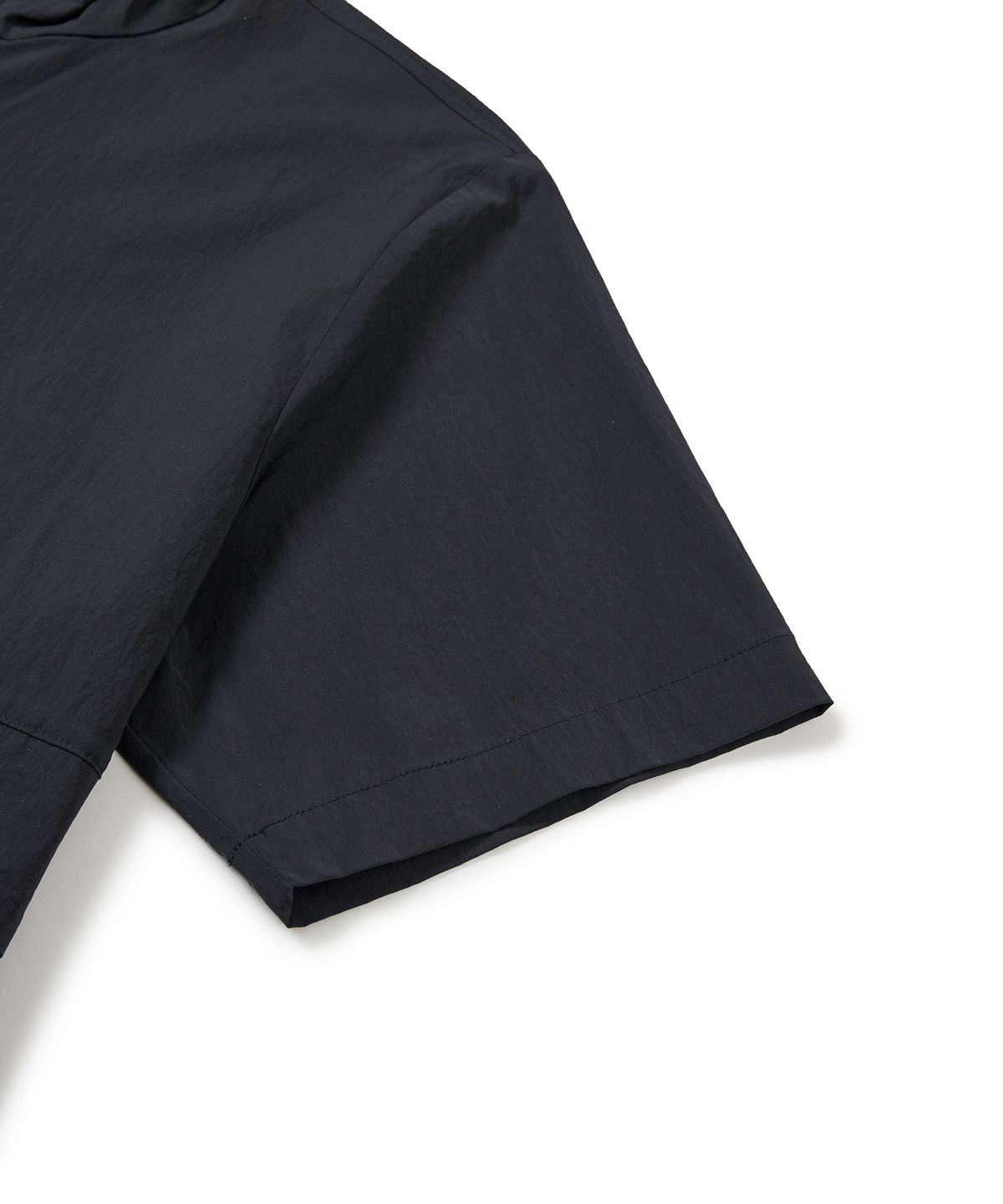 스노우피크 어패럴(SNOWPEAK APPAREL) 루트 후드 반팔 아노락 Navy (S24MURAN65)