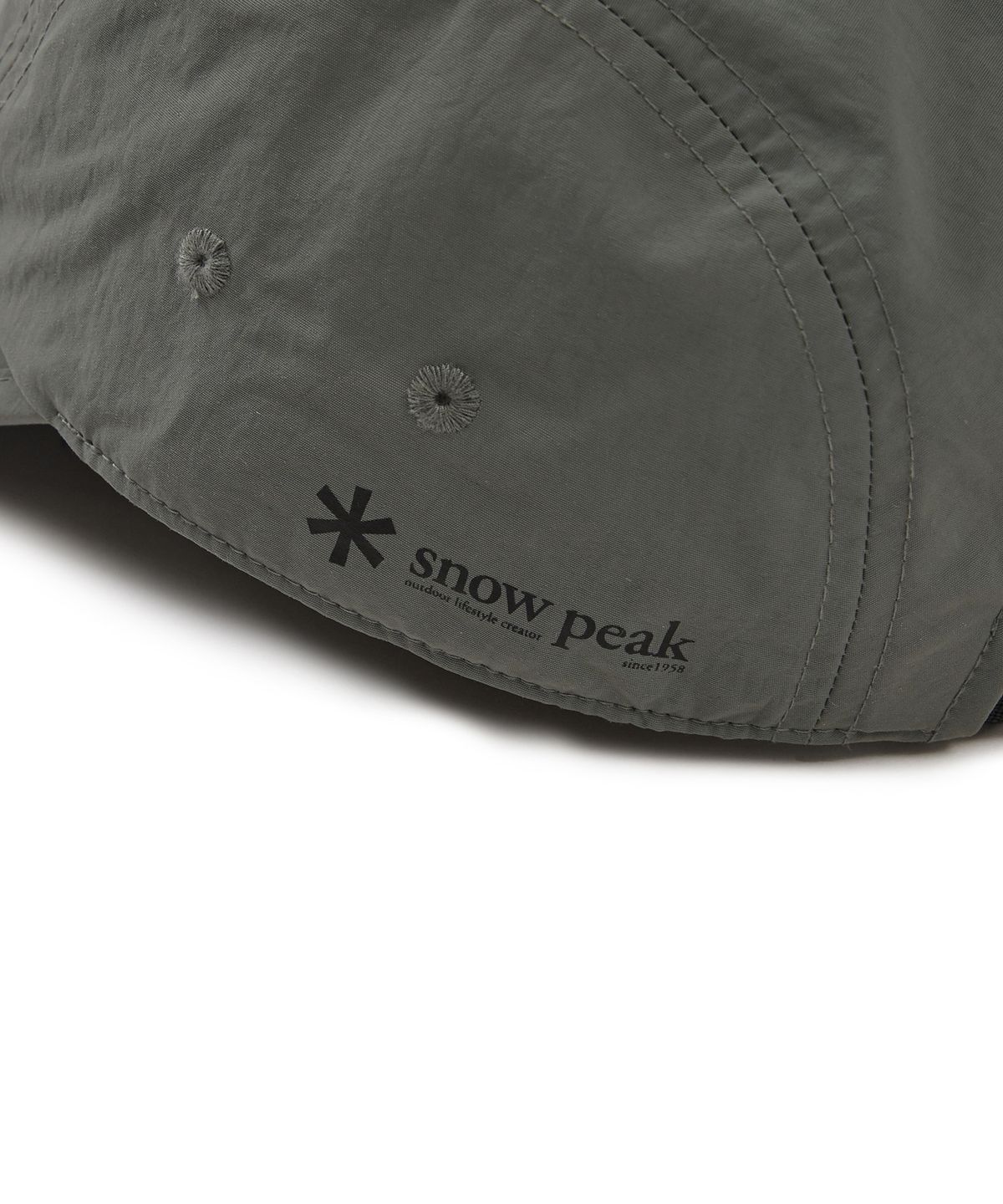 스노우피크 어패럴(SNOWPEAK APPAREL) 캠플 캠프 캡 Dark Gray (S24SUCCC15)
