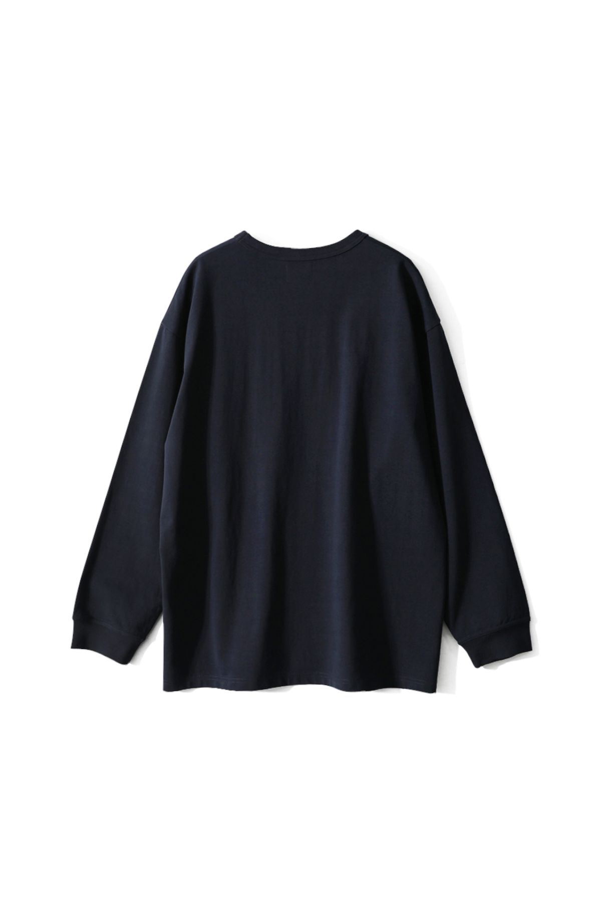 홀리선(HORLISUN) Lawrence Long Sleeve T-shirt Navy