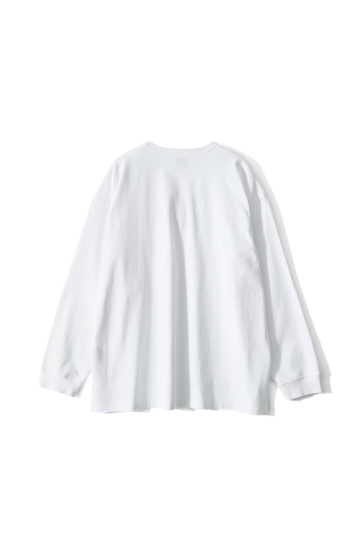 홀리선(HORLISUN) Lawrence Long Sleeve T-shirt White