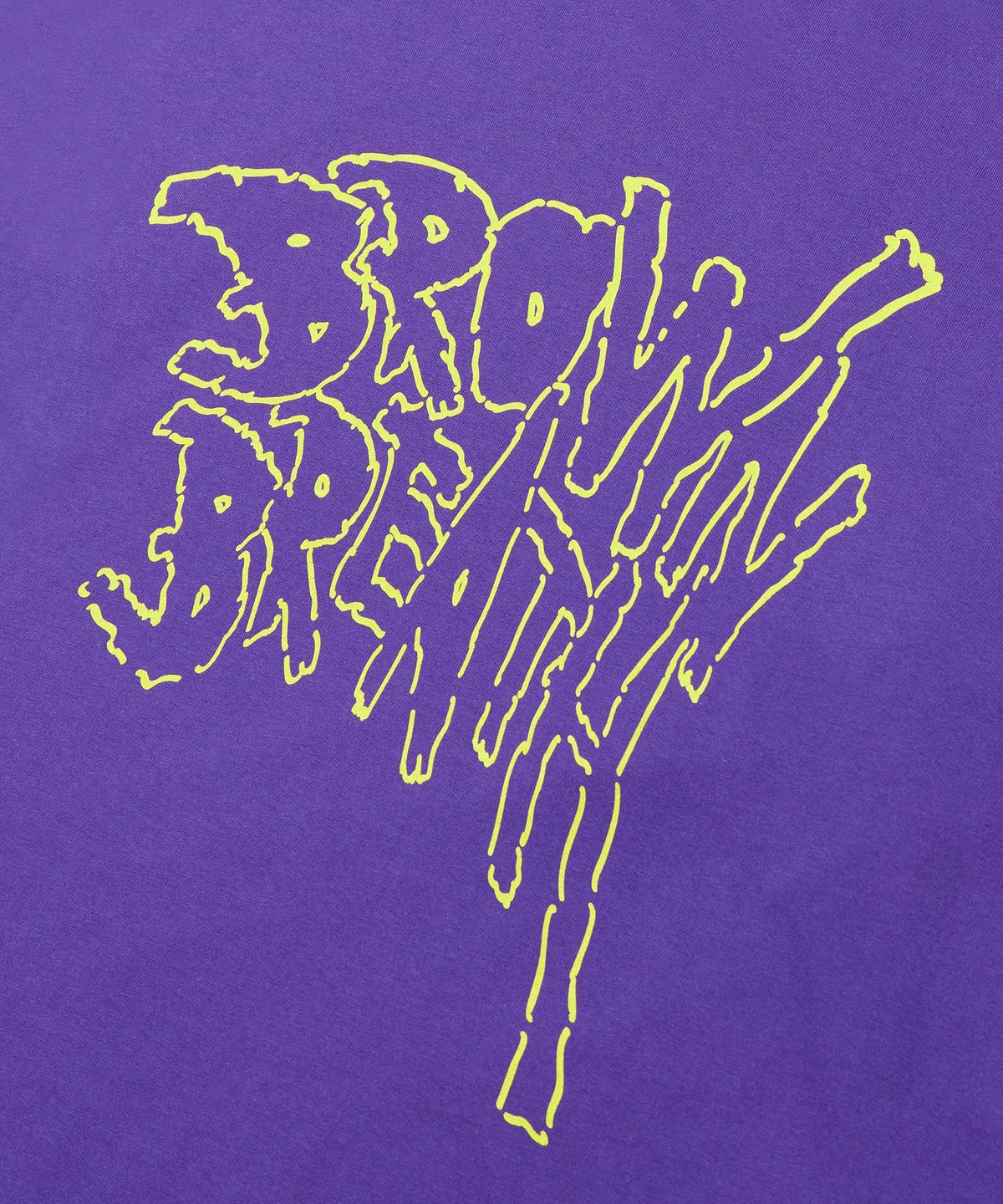 브라운브레스(BROWNBREATH) WARP LONGSLEEVE - PURPLE