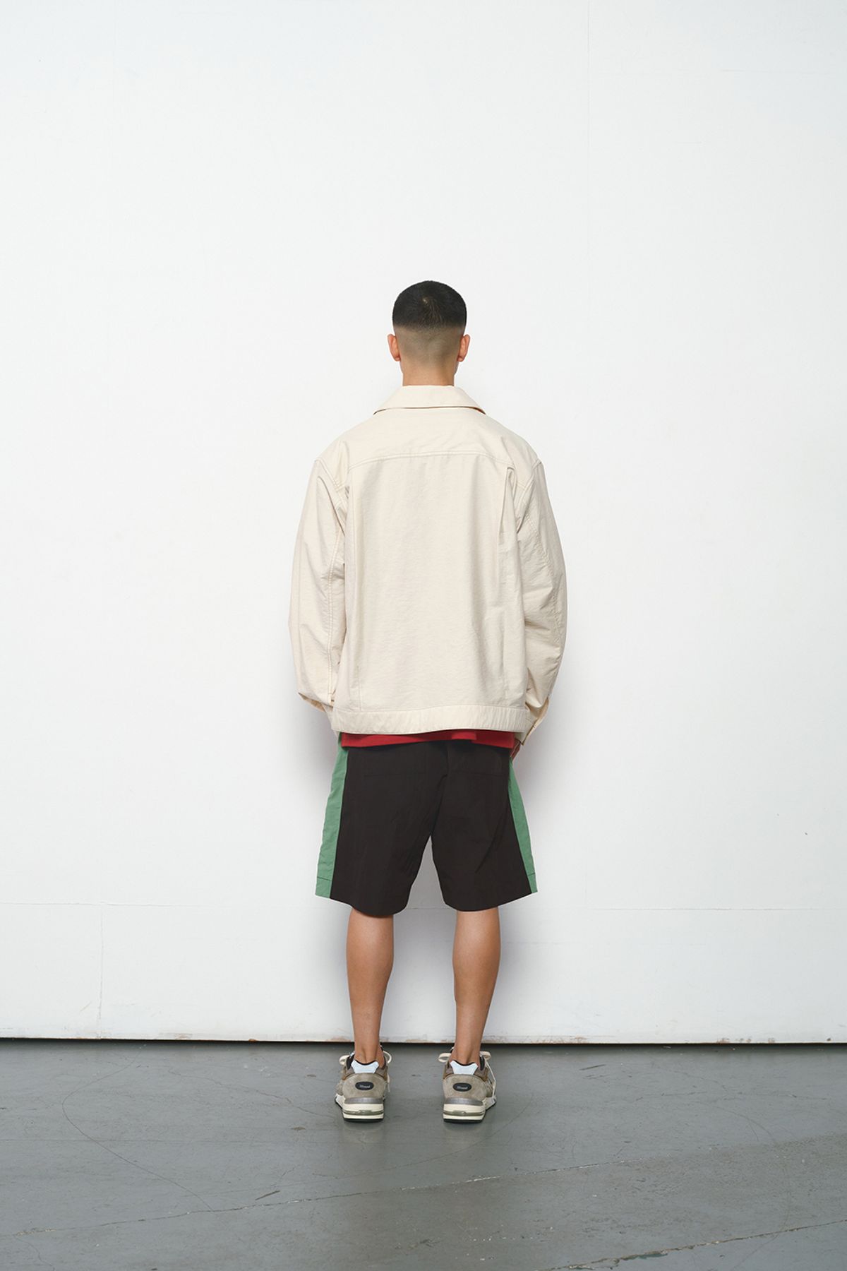 홀리선(HORLISUN) Liverty Trucker Jacket Cream