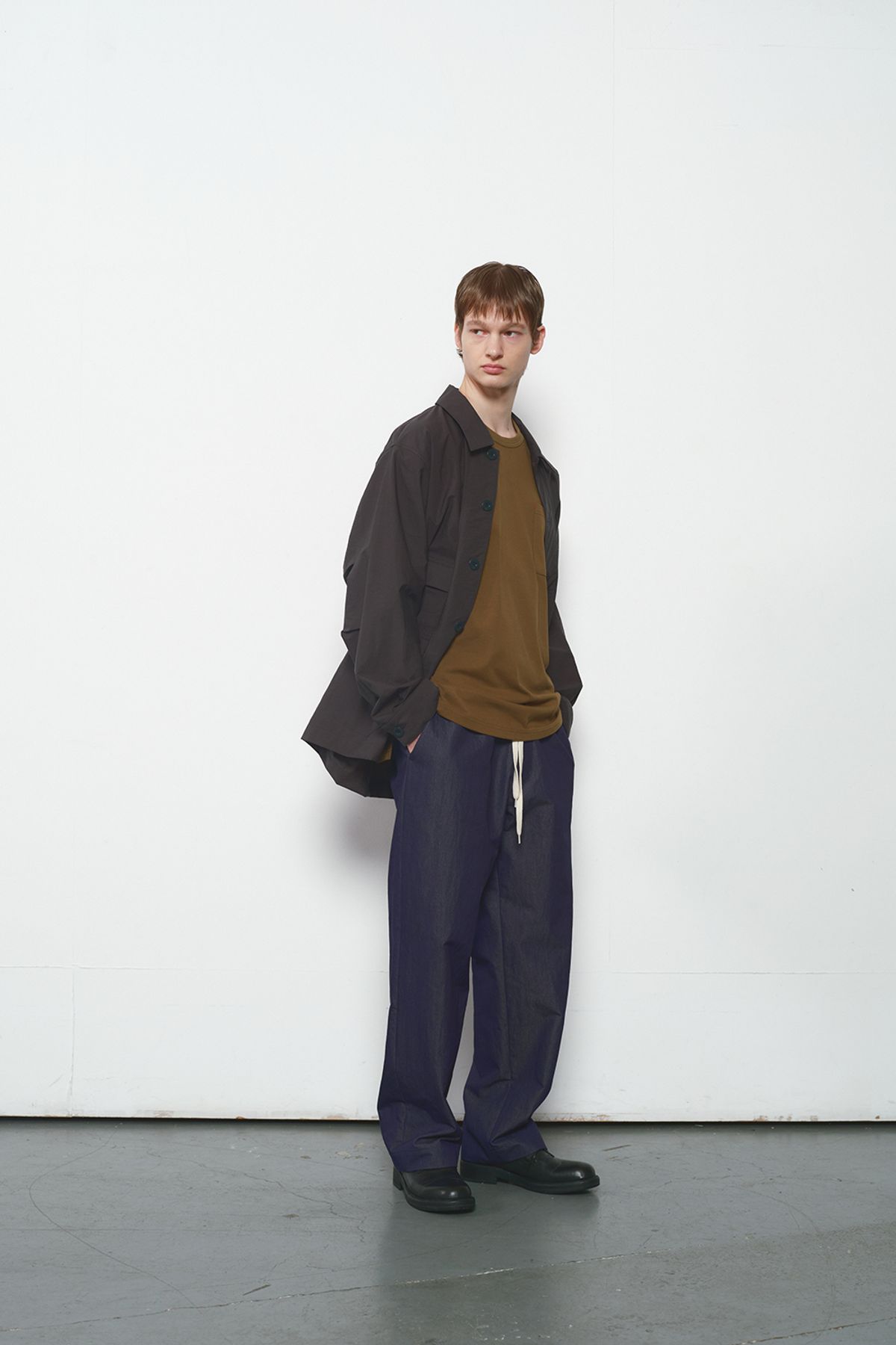 홀리선(HORLISUN) Smith Work Jacket Charcoal