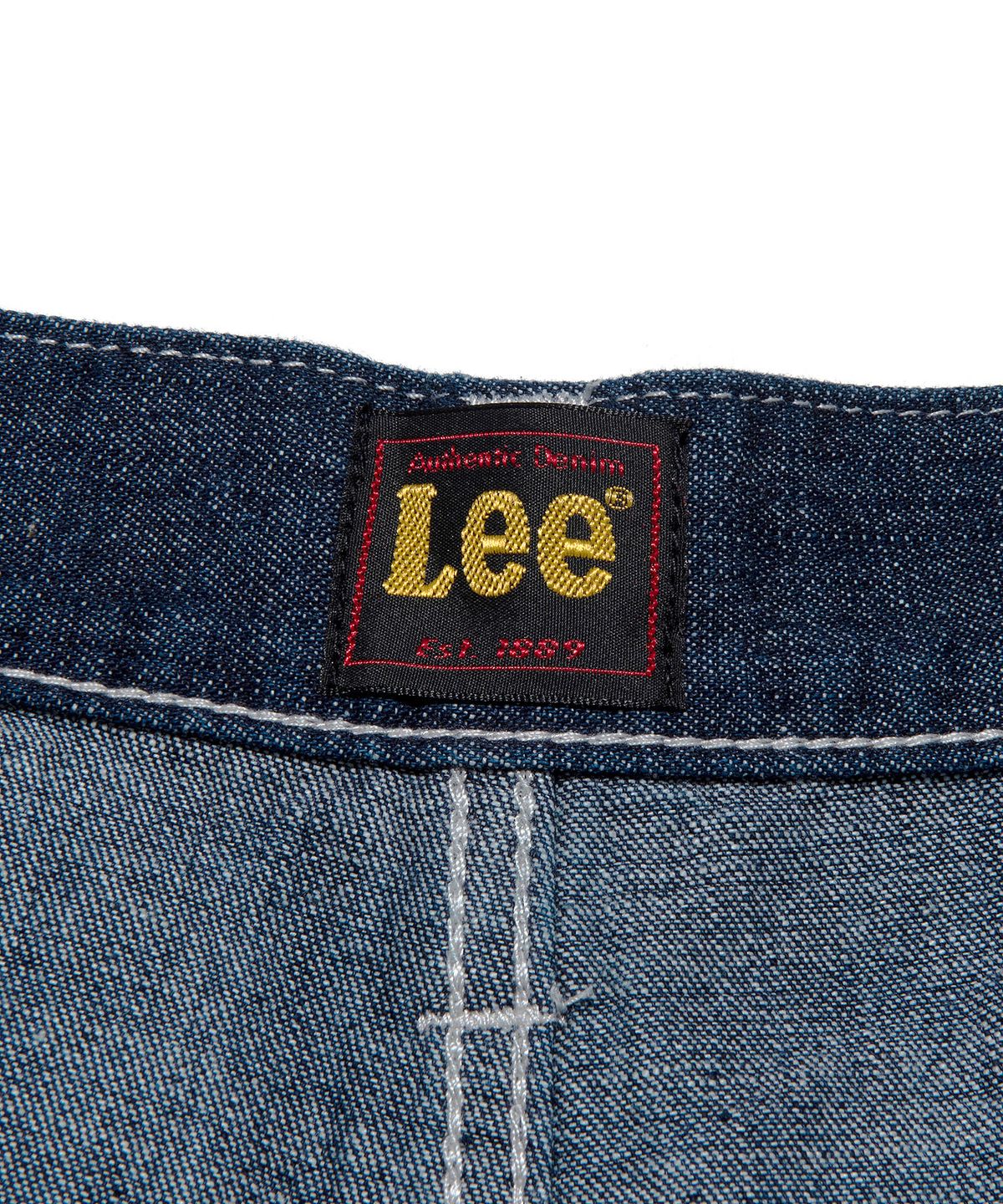 리(LEE) 버뮤다 데님 쇼츠 인디고 다크