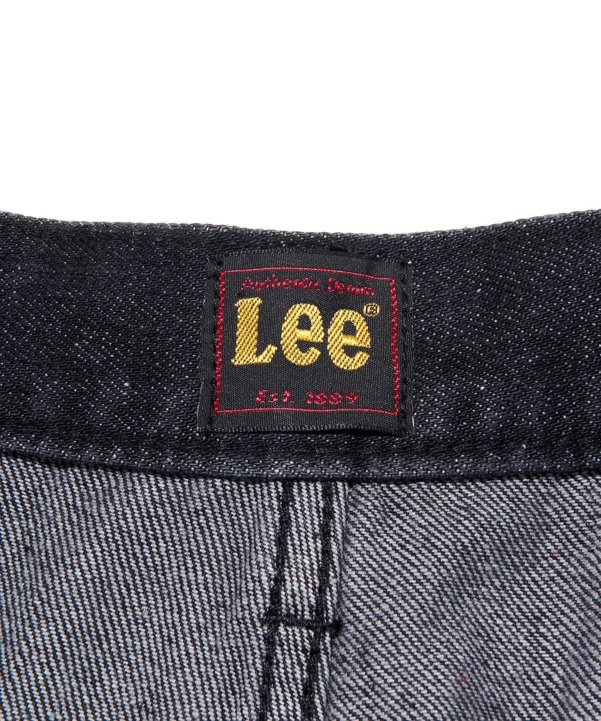 리(LEE) 버뮤다 데님 쇼츠 블랙 워시드