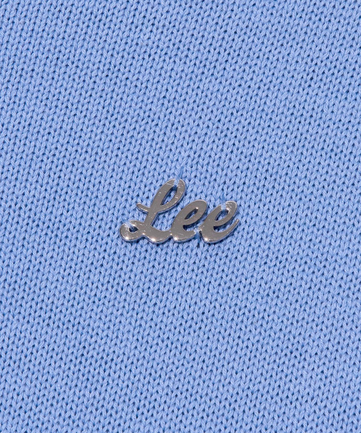 리(LEE) 우먼 니트 원피스 스카이 블루