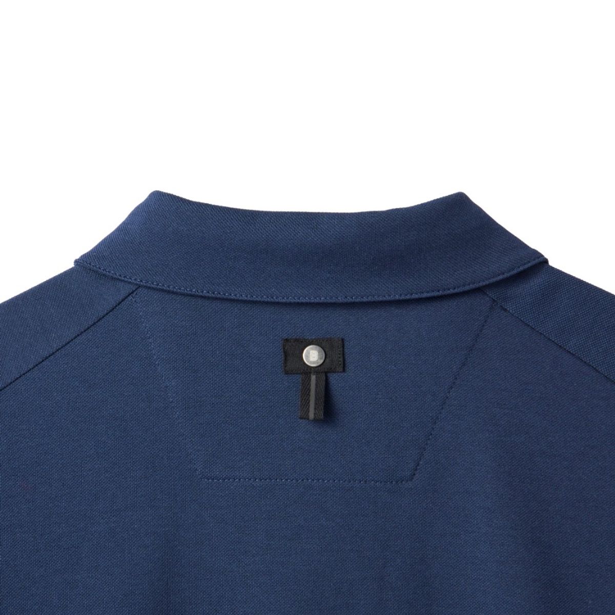 브롬톤 런던(BROMPTON LONDON) BUTTON COLLAR T-SHIRT - NAVY (P242MPL222)