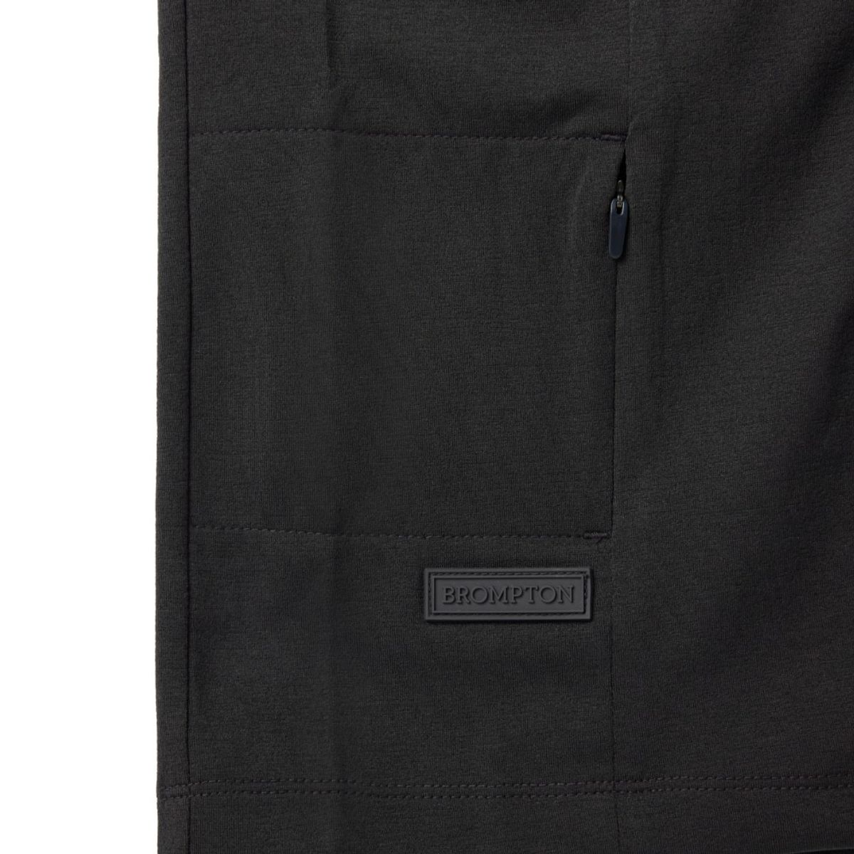 브롬톤 런던(BROMPTON LONDON) ECO DETAIL HALF SLEEVE T-SHIRT - BROWN - (P242UTS125)