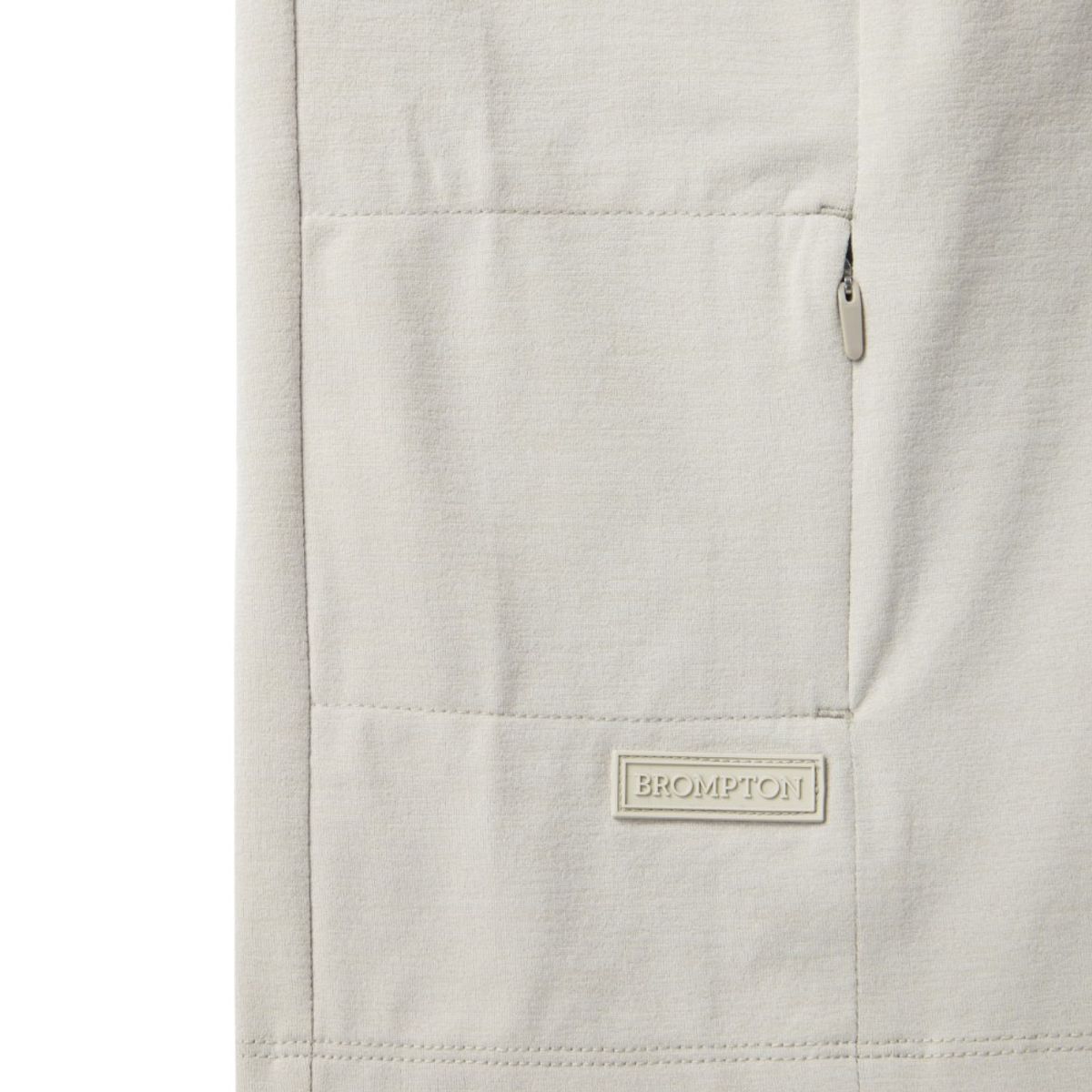 브롬톤 런던(BROMPTON LONDON) ECO DETAIL HALF SLEEVE T-SHIRT - IVORY - (P242UTS125)