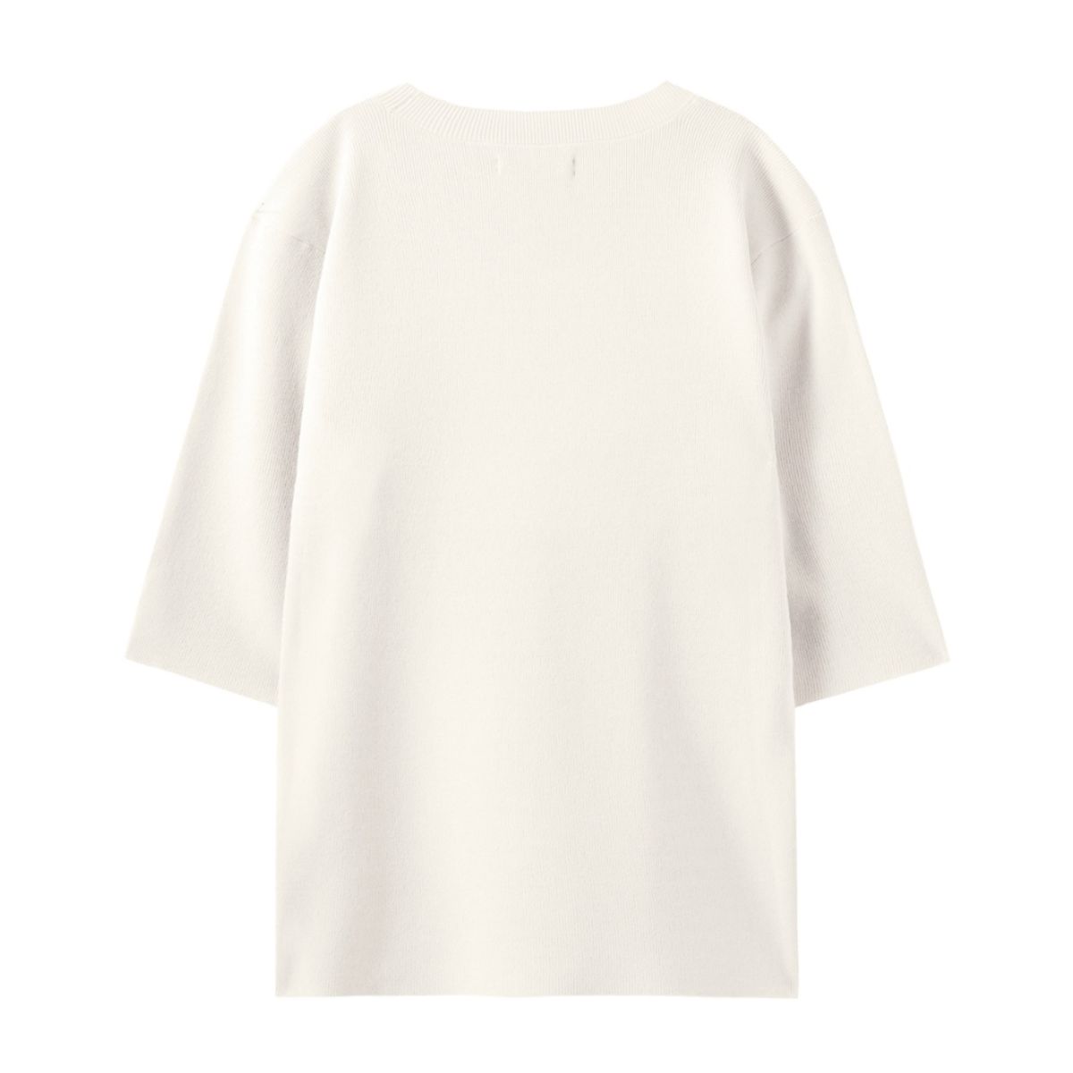 브롬톤 런던(BROMPTON LONDON) W COMMUTER HALF SLEEVE KNIT - L/BEIGE (P242WKT351)