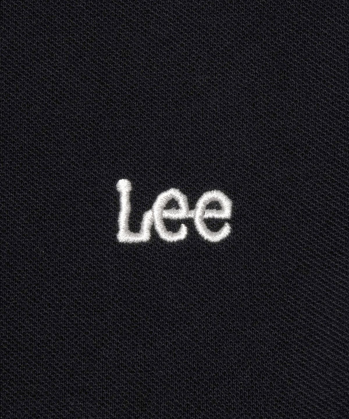 리(LEE) 피케 카라 티셔츠 블랙