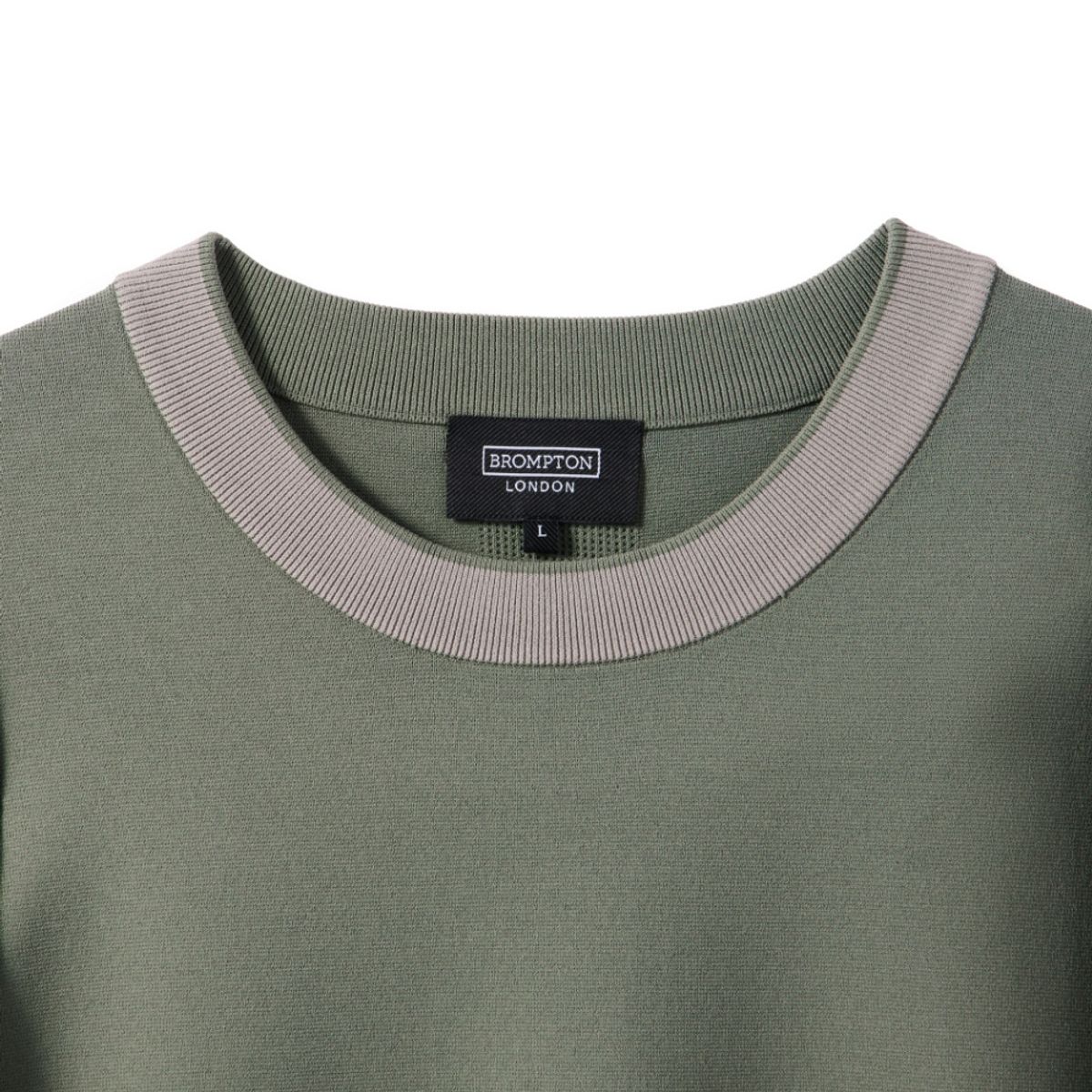 브롬톤 런던(BROMPTON LONDON) COMMUTER ROUNT KNIT - KHAKI (P241MKT201)