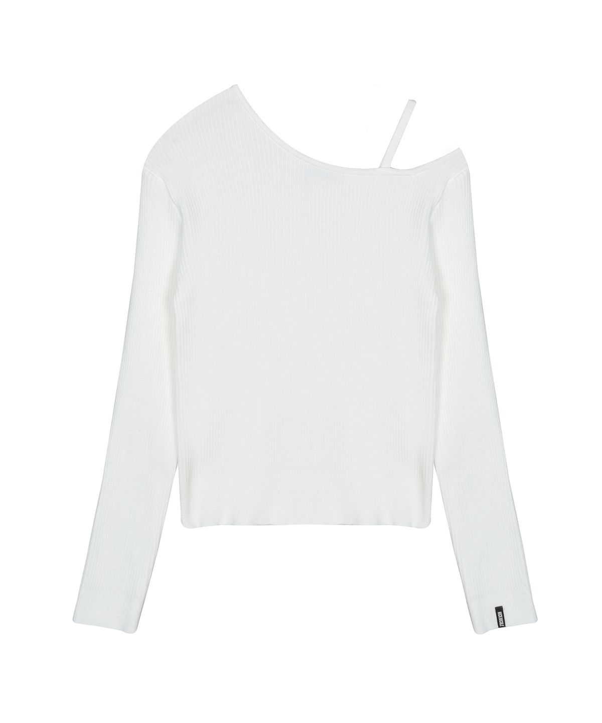 닉앤니콜(NICK&NICOLE) SHOULDER STRAP NICOLE LABEL KNIT_IVORY