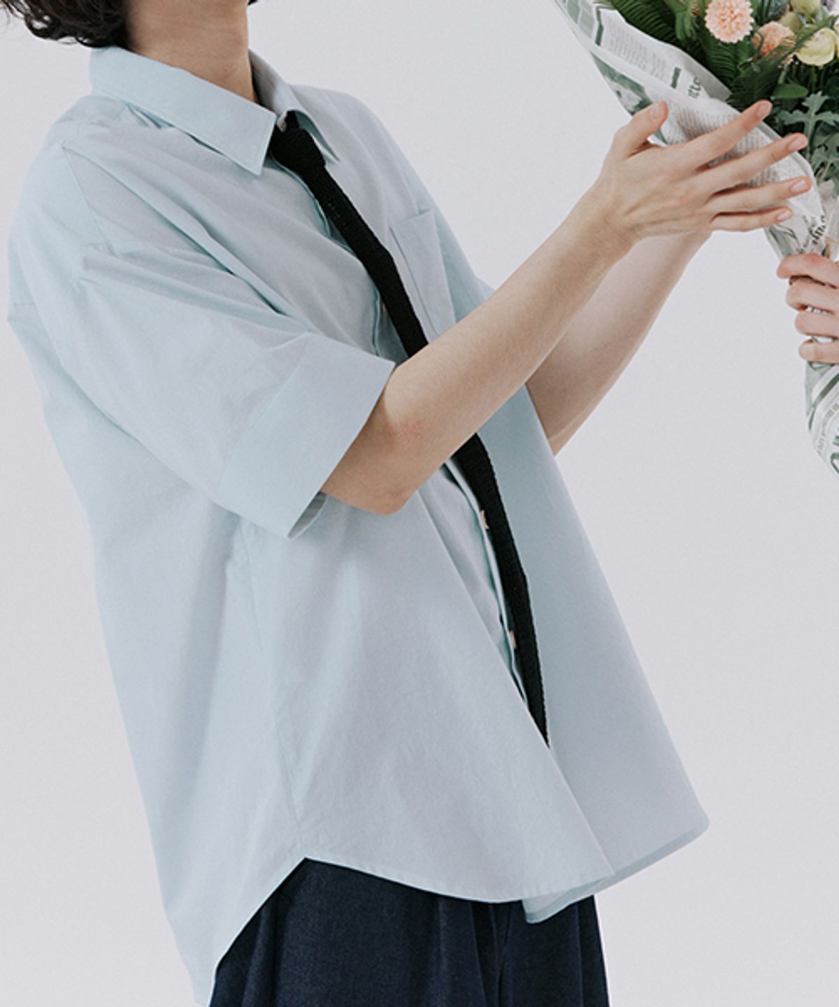 말렌(MALEN) 니트 넥타이 블랙