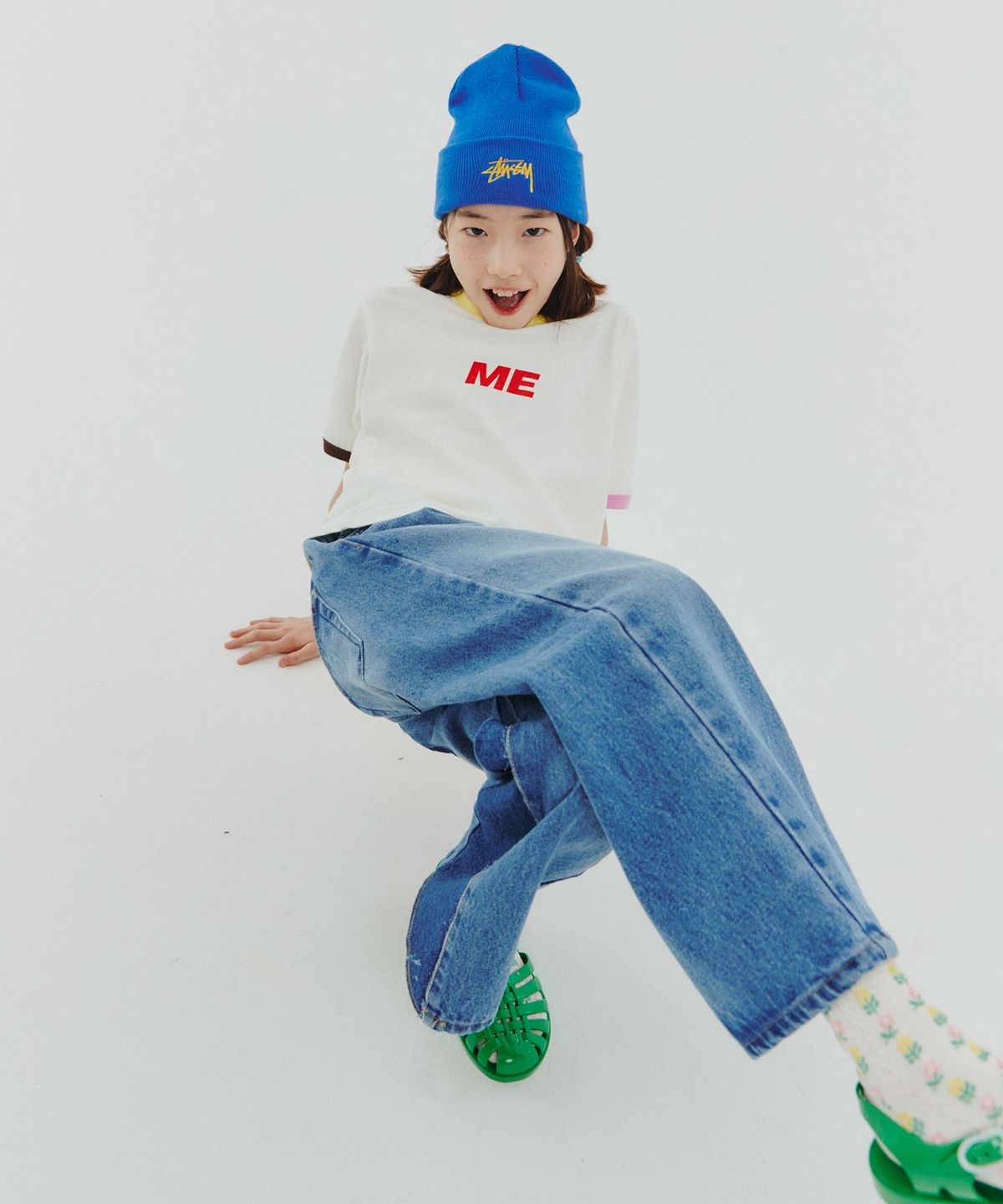 프리제(FRISE) 삼각데님_키즈