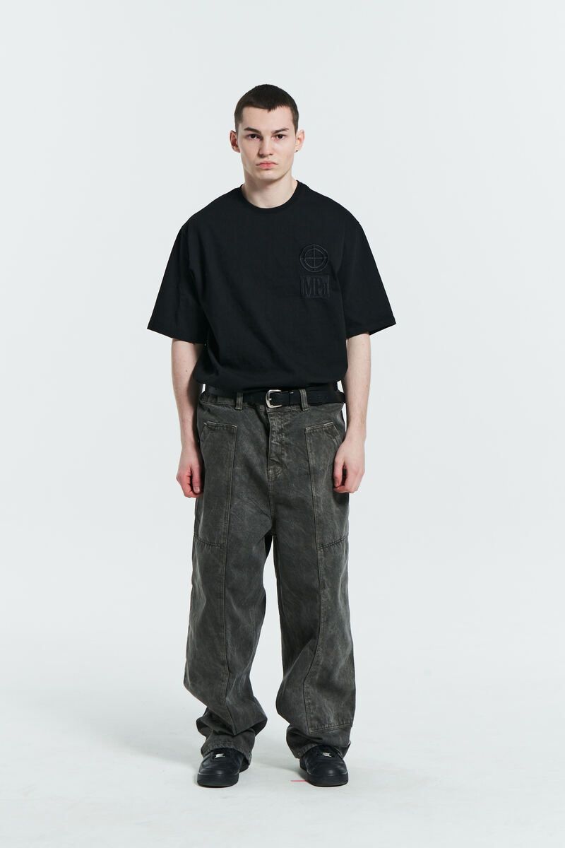 MUSINSA公式 | PLASTICPRODUCT MPa HEAVY T-SHIRTS (BLACK)