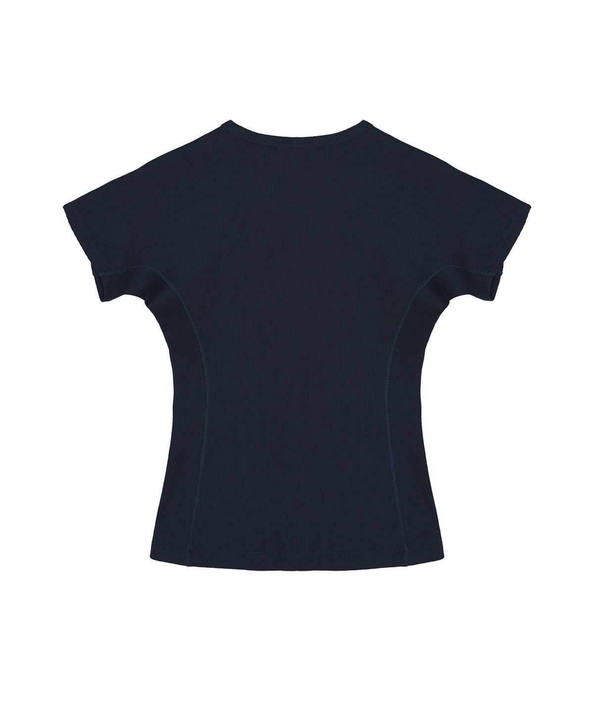 닉앤니콜(NICK&NICOLE) NICOLE SLIM LINE HALF TOP_NAVY