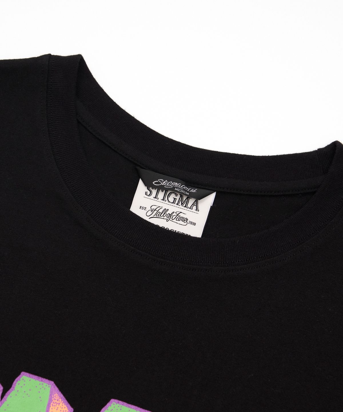 스티그마(STIGMA) Mad Oversized Short Sleeves T-Shirts Black