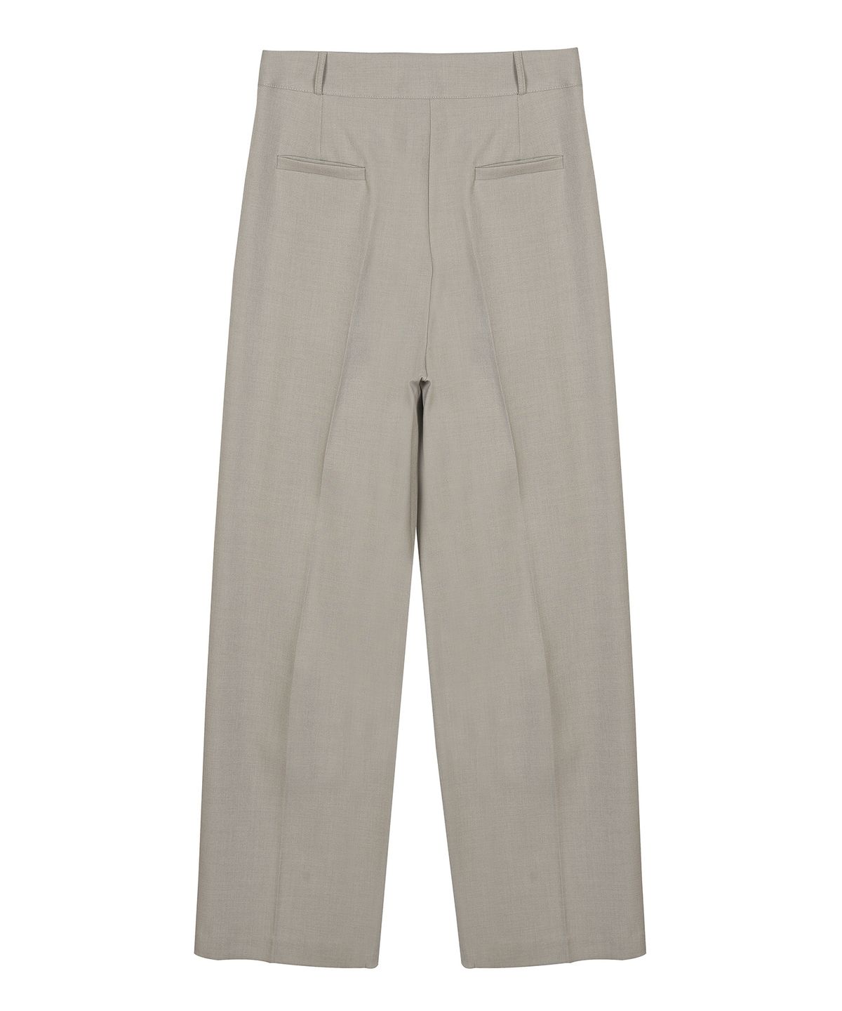 닉앤니콜(NICK&NICOLE) MINIMAL CLASSIC LOOSE FIT SLACKS_BEIGE