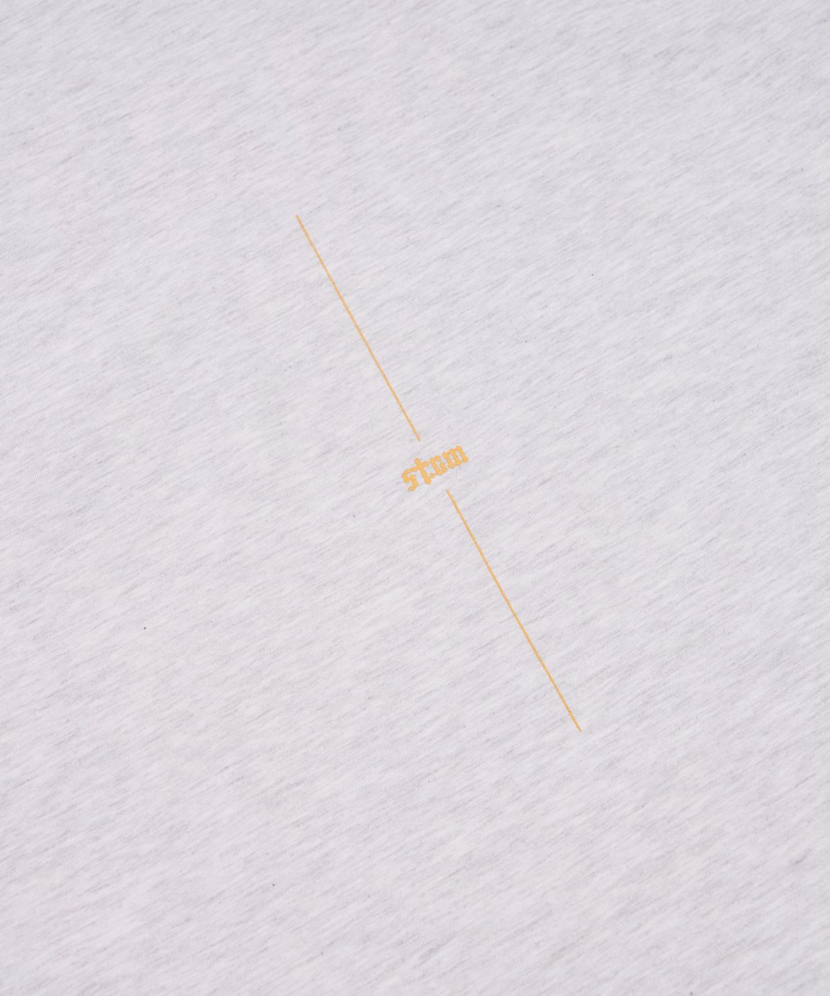스티그마(STIGMA) Mad Oversized Short Sleeves T-Shirts White Melange