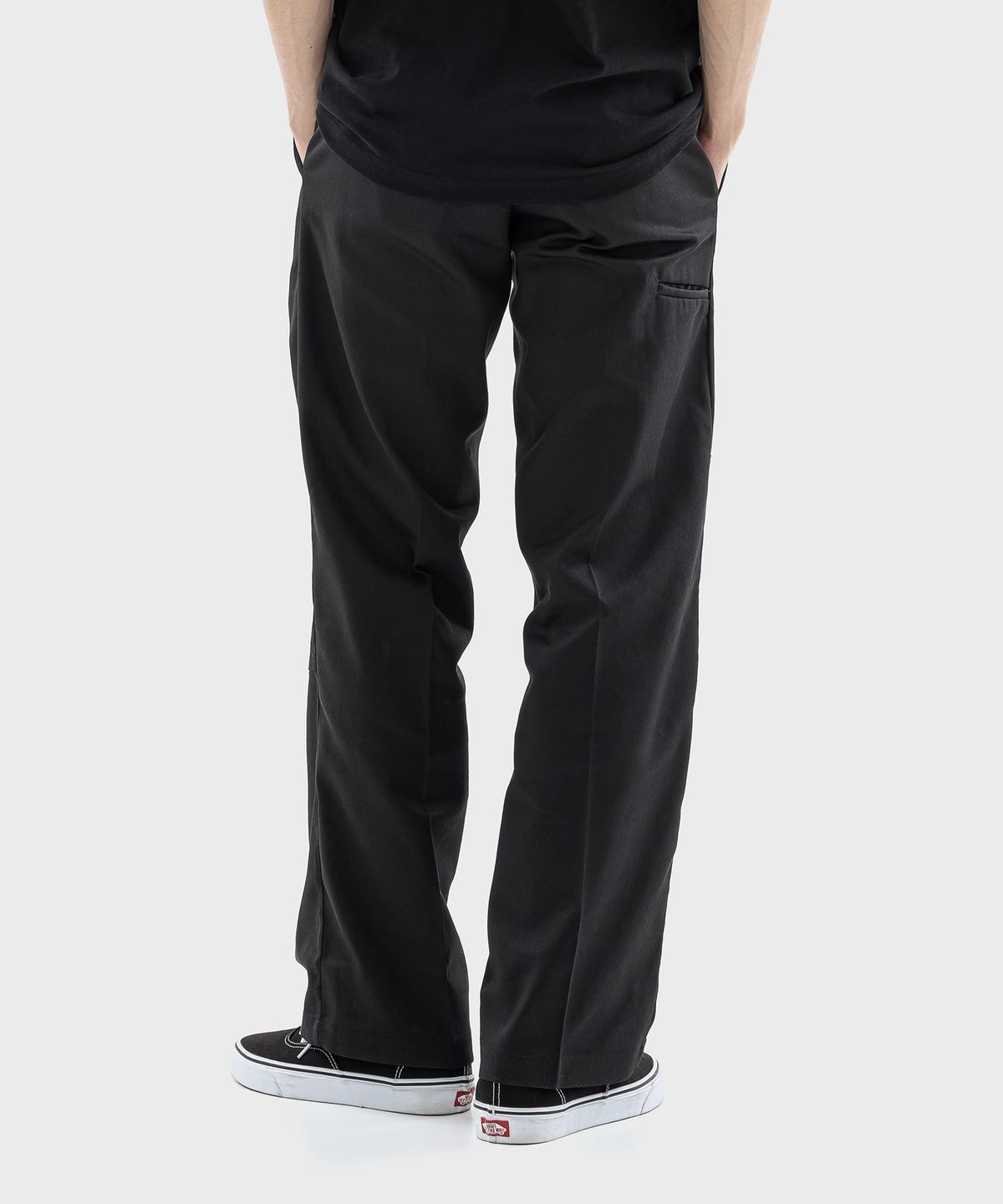 디키즈(DICKIES) 더블니 루즈핏 FLEX 워크팬츠 Black