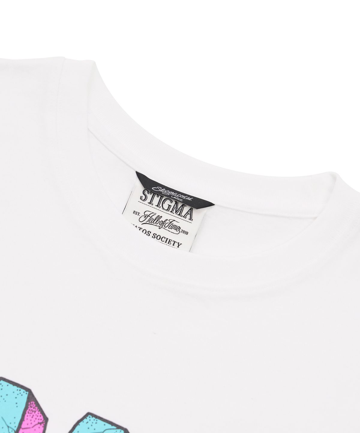 스티그마(STIGMA) Mad Oversized Short Sleeves T-Shirts White