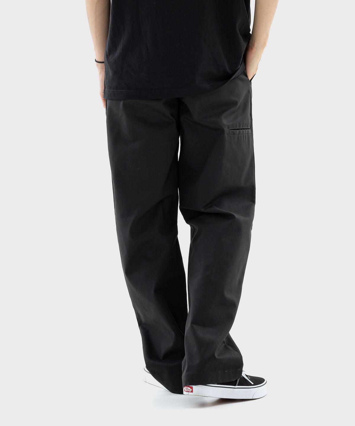 디키즈(DICKIES) 제이미 포이 루즈핏 팬츠 Black