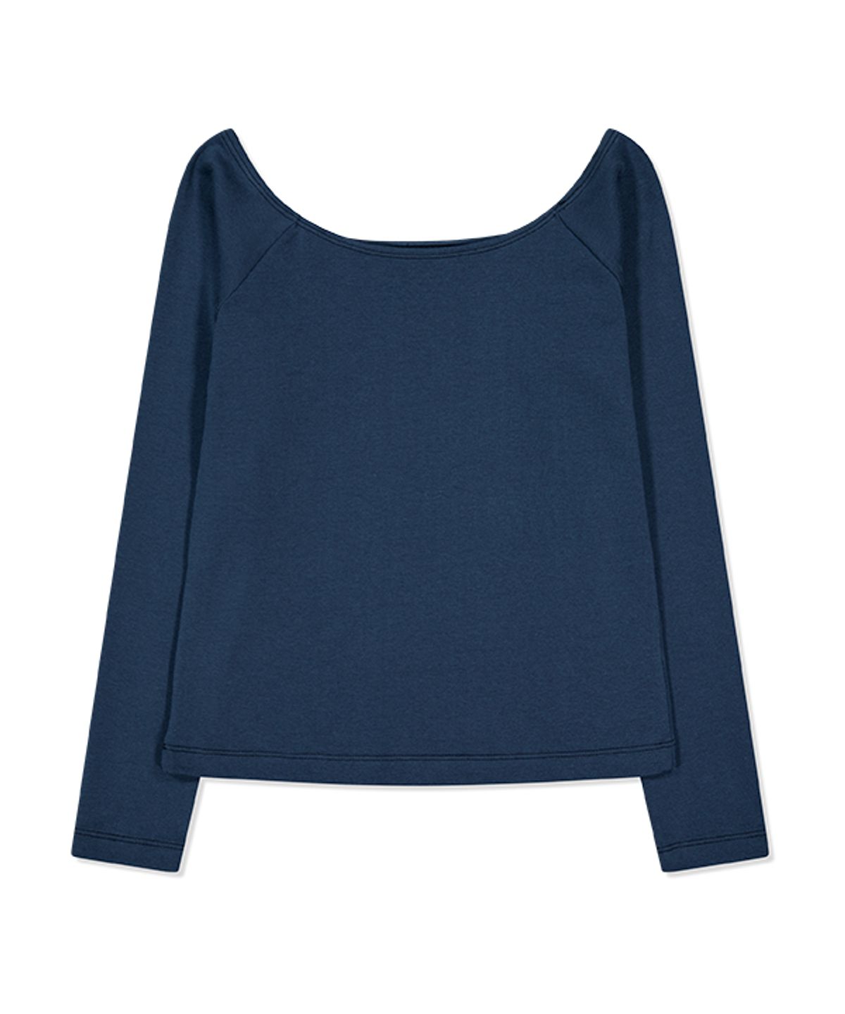 그린버터(GREENBUTTER) Two-way banding Tee (Navy)