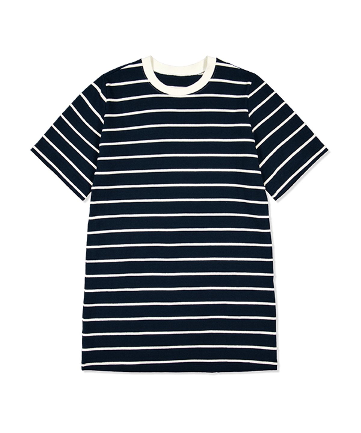 그린버터(GREENBUTTER) Marine Cotton dress (Navy)
