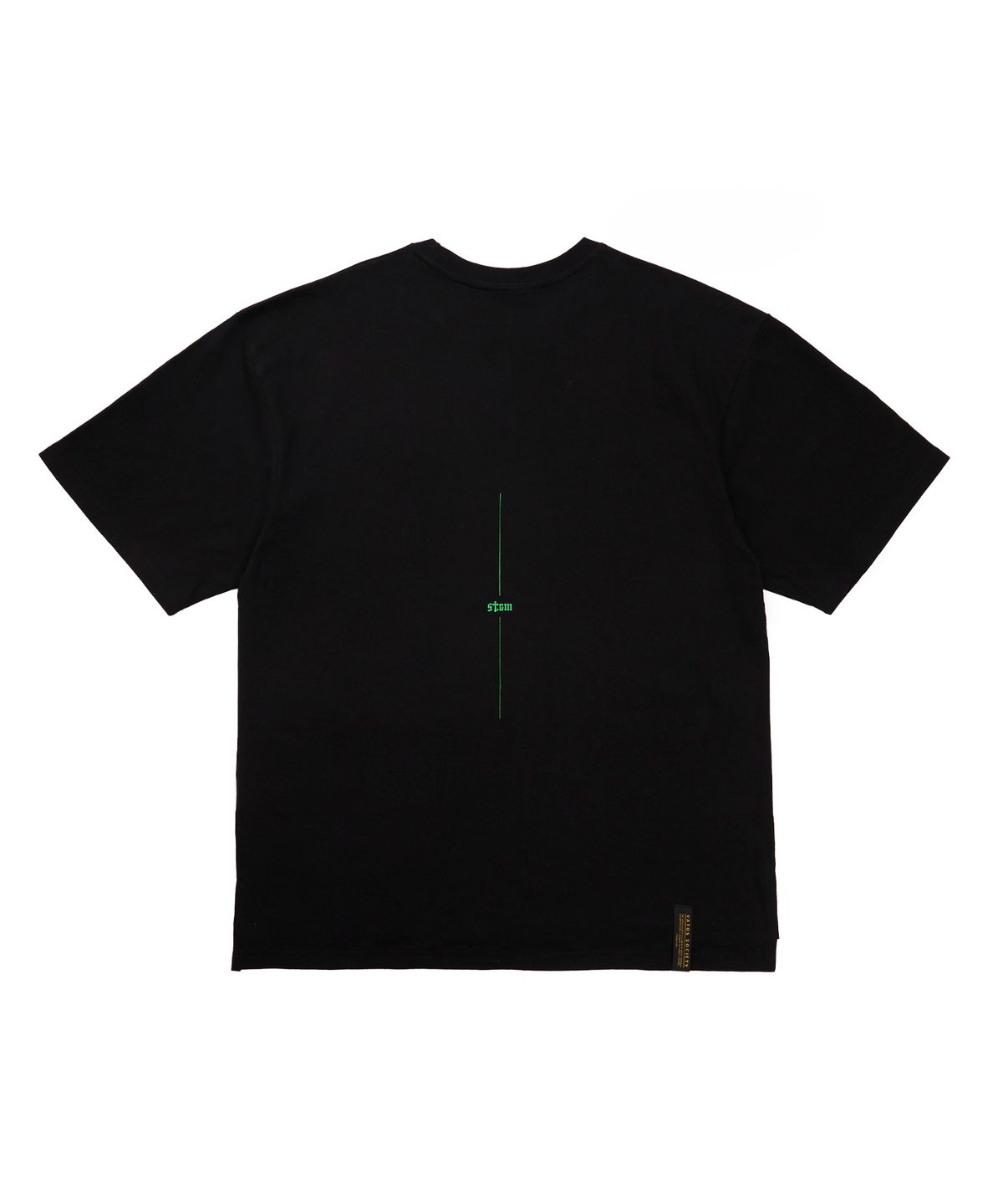 스티그마(STIGMA) Future Oversized Short Sleeves T-Shirts Black