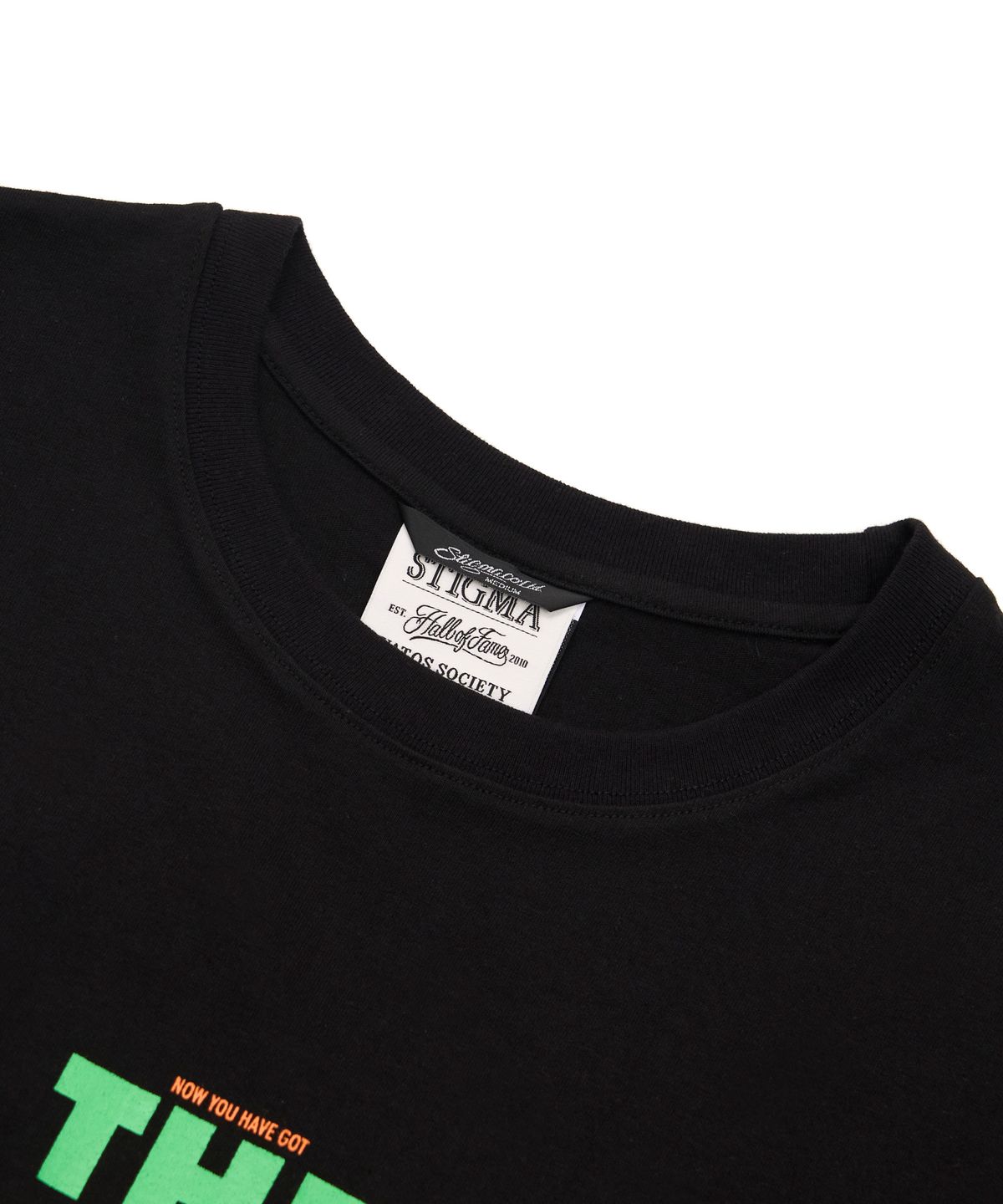 스티그마(STIGMA) Future Oversized Short Sleeves T-Shirts Black