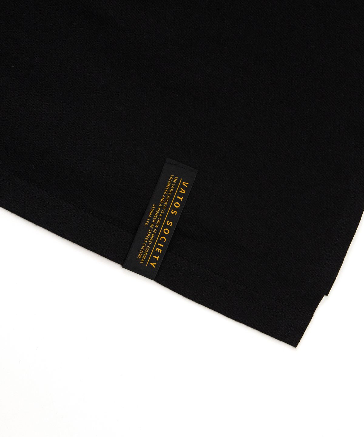 스티그마(STIGMA) Serif Oversized Short Sleeves T-Shirts Black