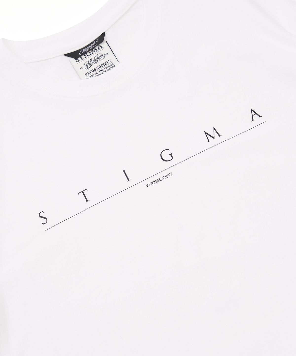 스티그마(STIGMA) Serif Oversized Short Sleeves T-Shirts white