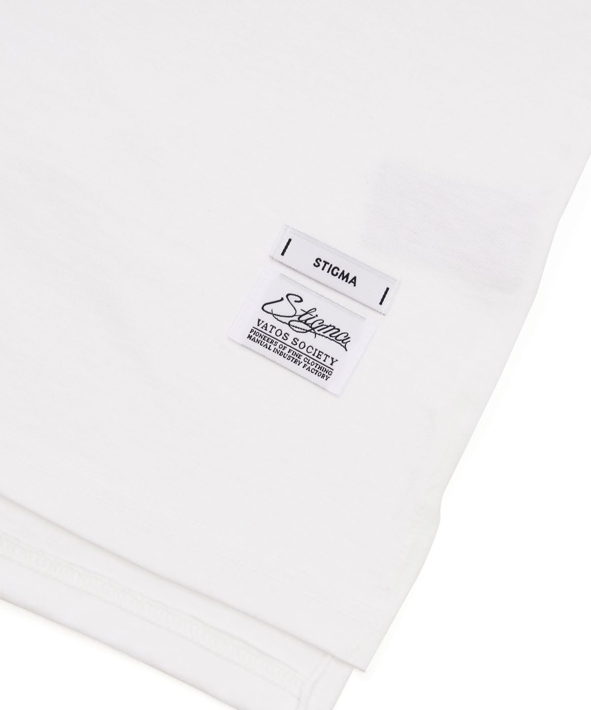 스티그마(STIGMA) Serif Oversized Short Sleeves T-Shirts white