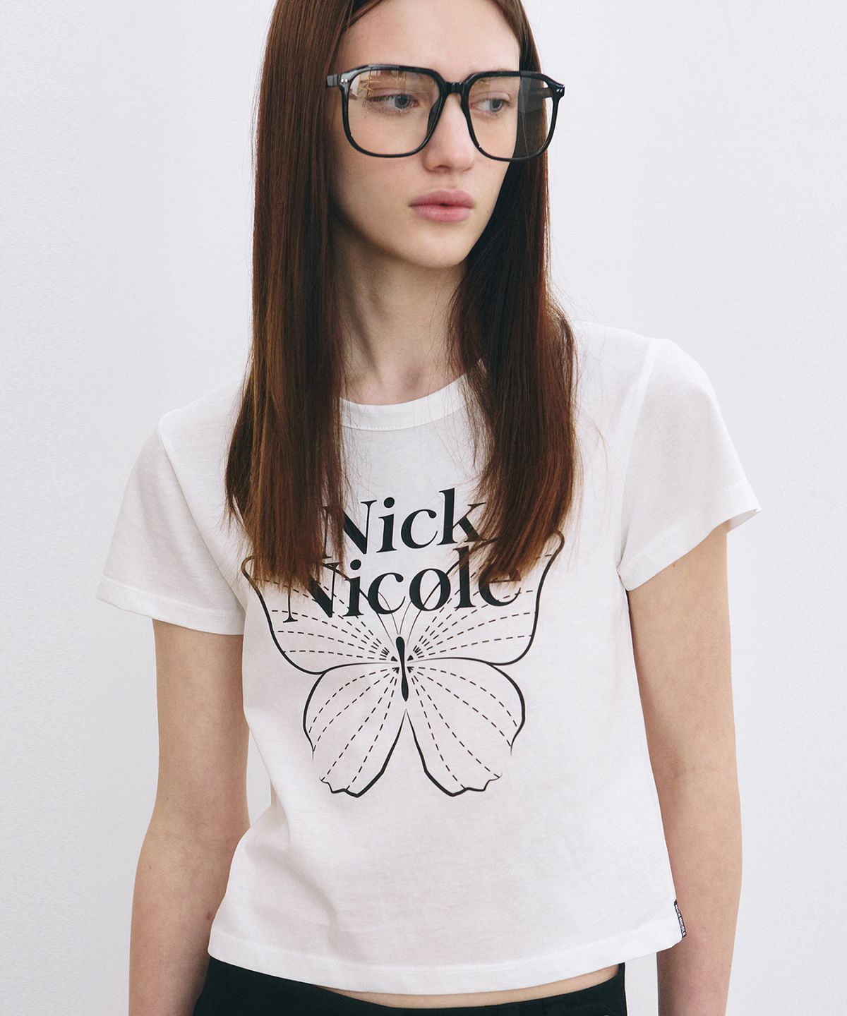닉앤니콜(NICK&NICOLE) BUTTERFLY SIGNATURE CROP TOP_9 COLOR