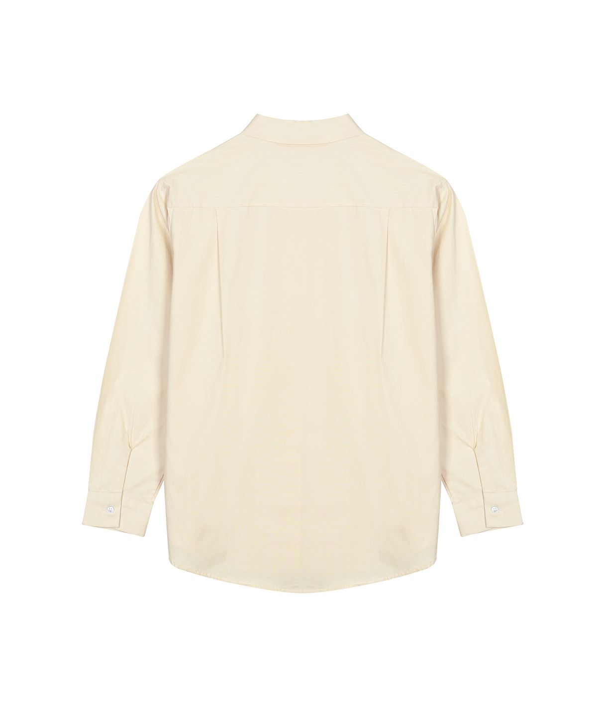 닉앤니콜(NICK&NICOLE) NICOLE OXFORD SYMBOL SHIRT_BEIGE