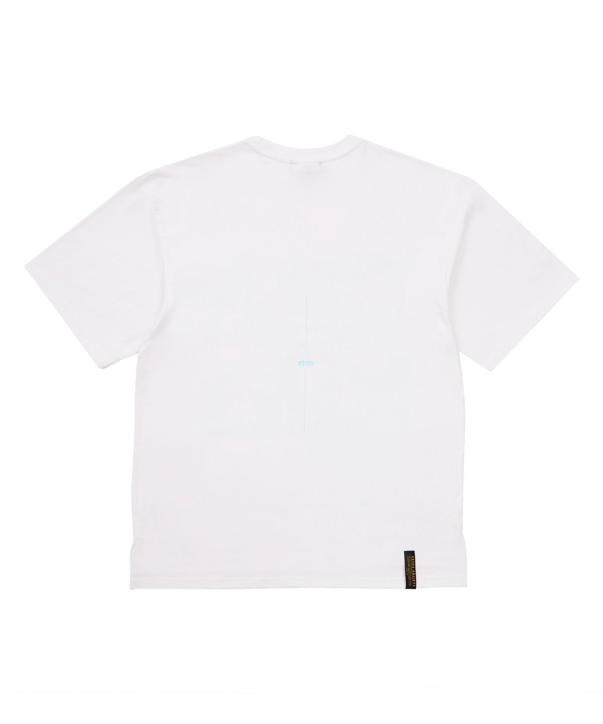 스티그마(STIGMA) Psychedelic Oversized Short Sleeves T-Shirts White