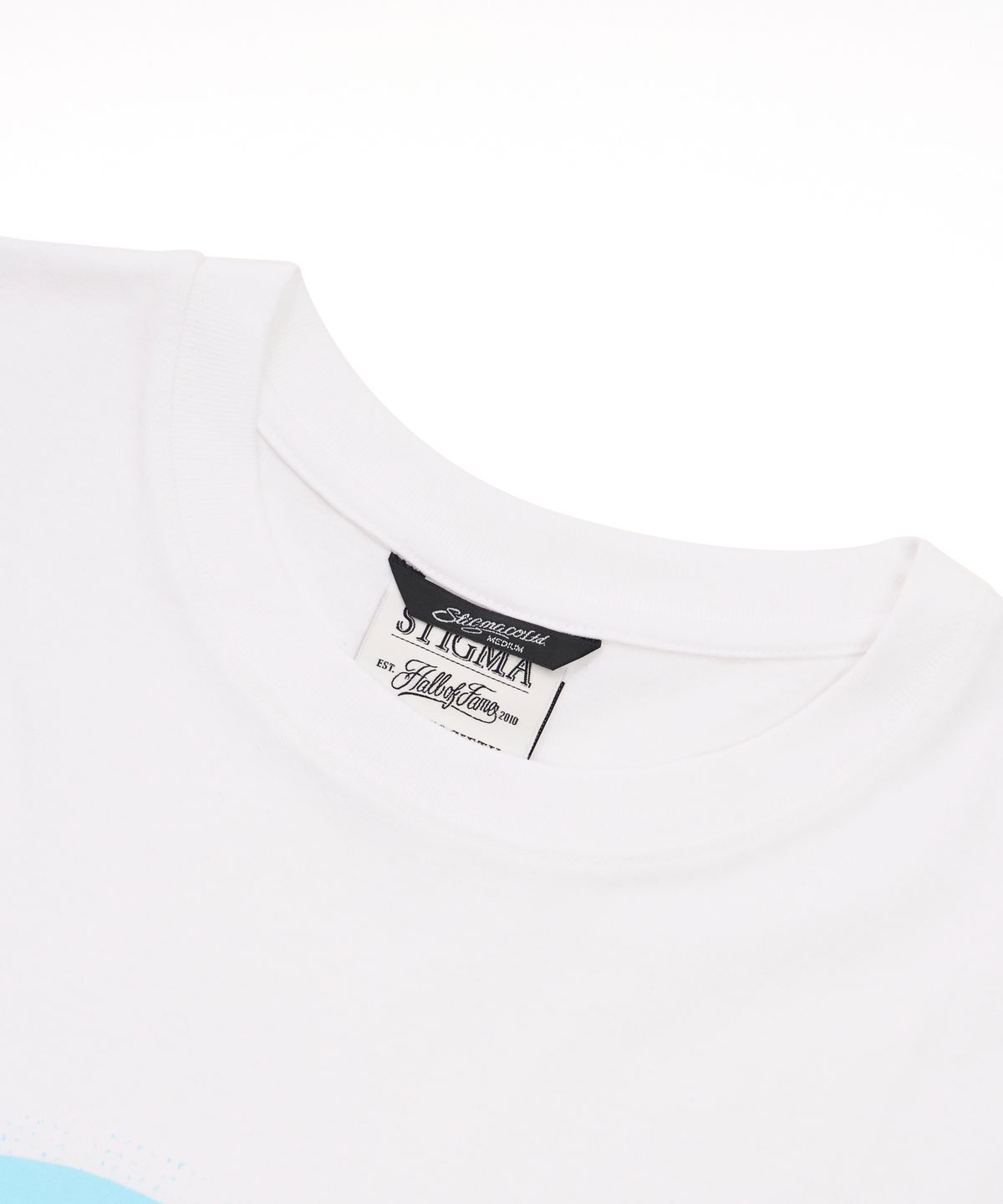 스티그마(STIGMA) Psychedelic Oversized Short Sleeves T-Shirts White