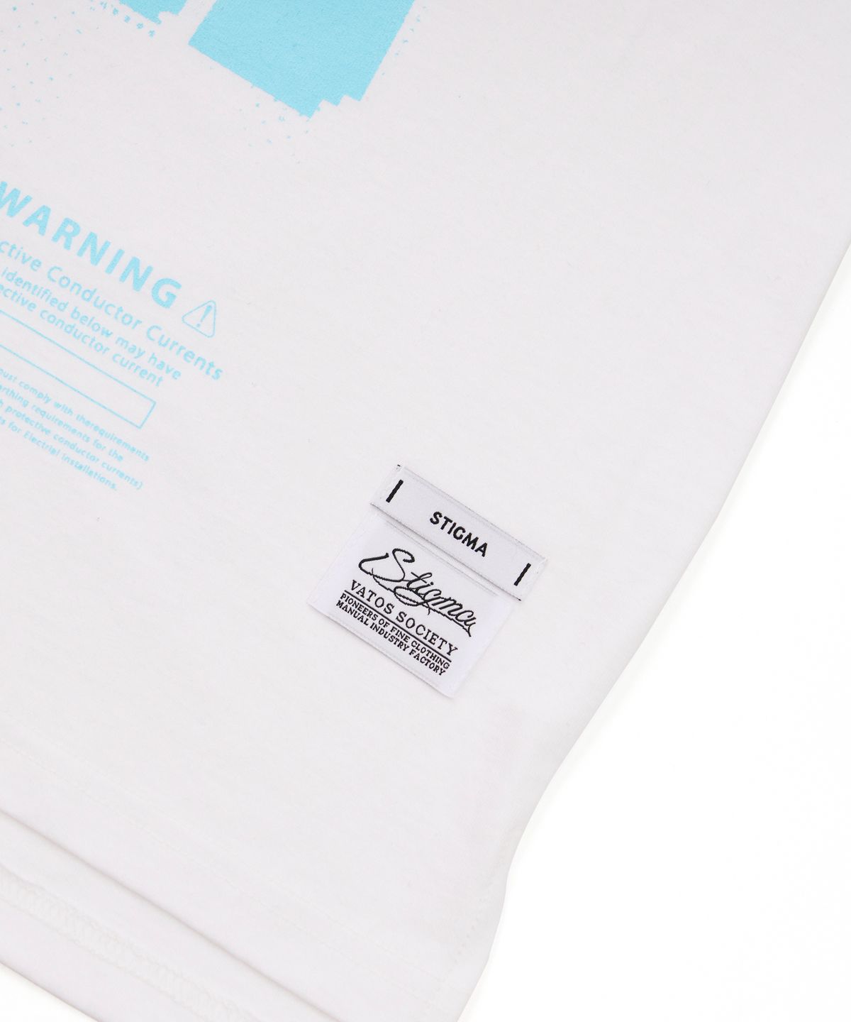 스티그마(STIGMA) Psychedelic Oversized Short Sleeves T-Shirts White
