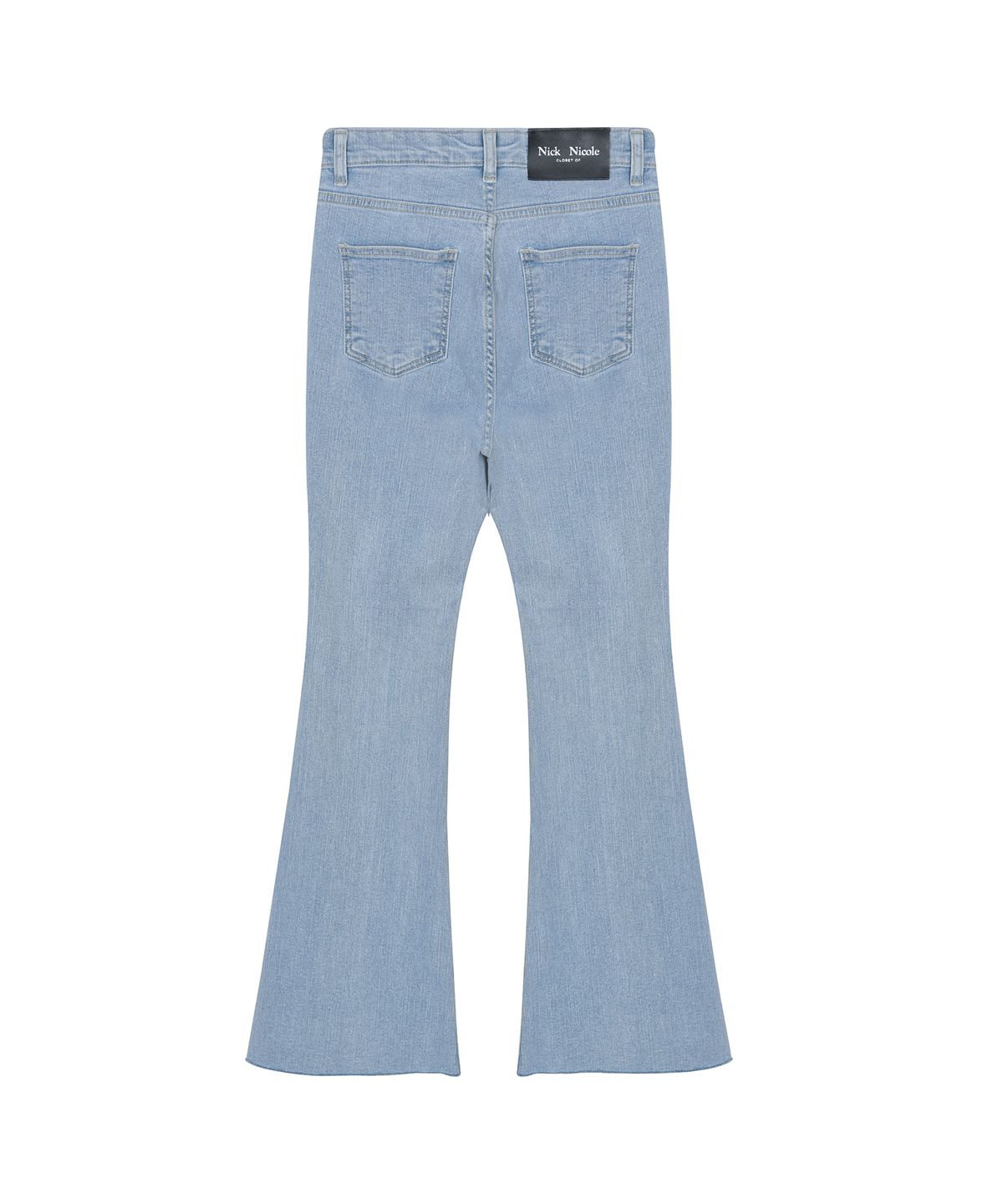 닉앤니콜(NICK&NICOLE) SLIM BOOTS CUT DENIM JEANS_LIGHT BLUE
